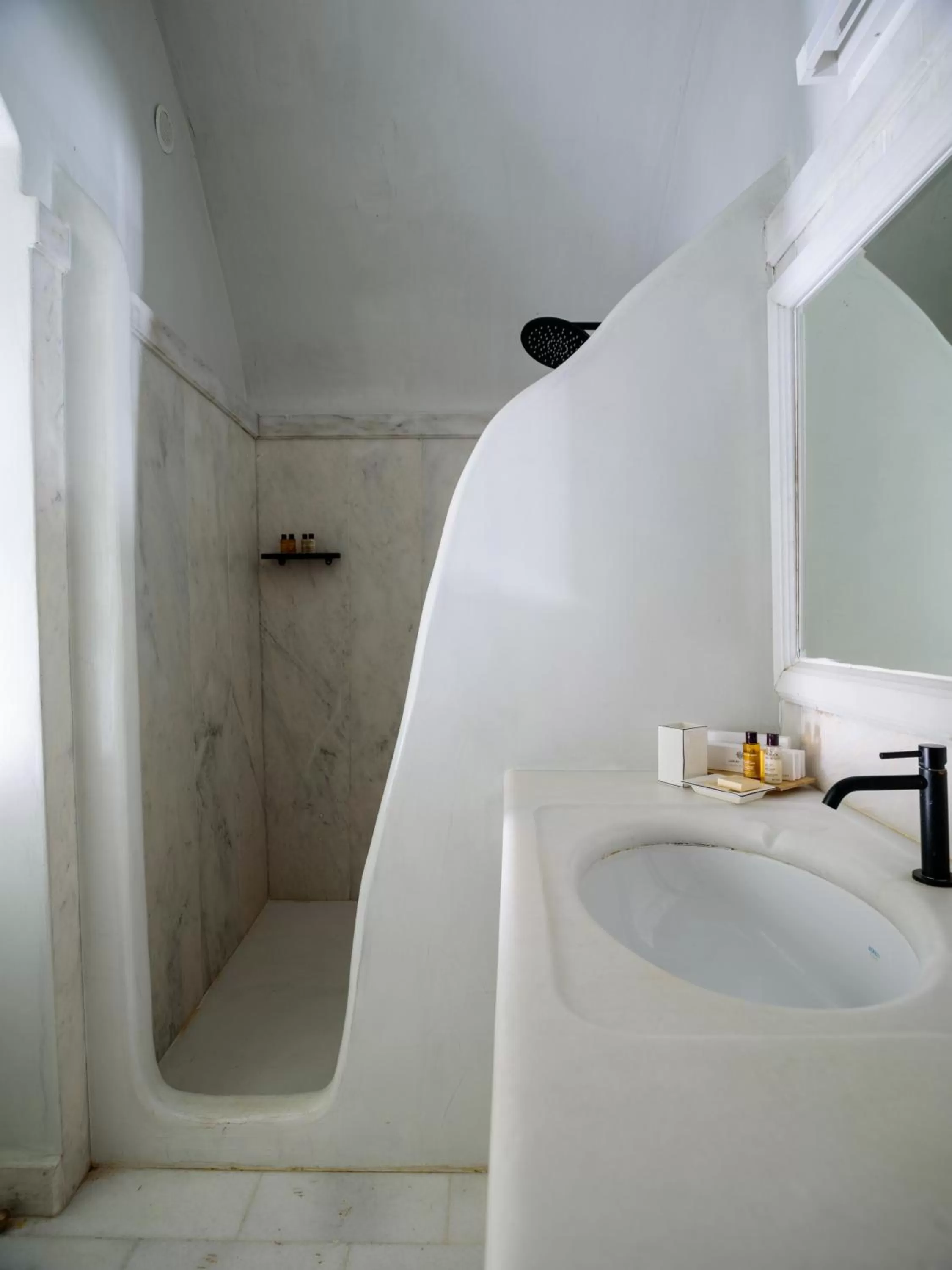 Shower in Nefeles Luxury Suites