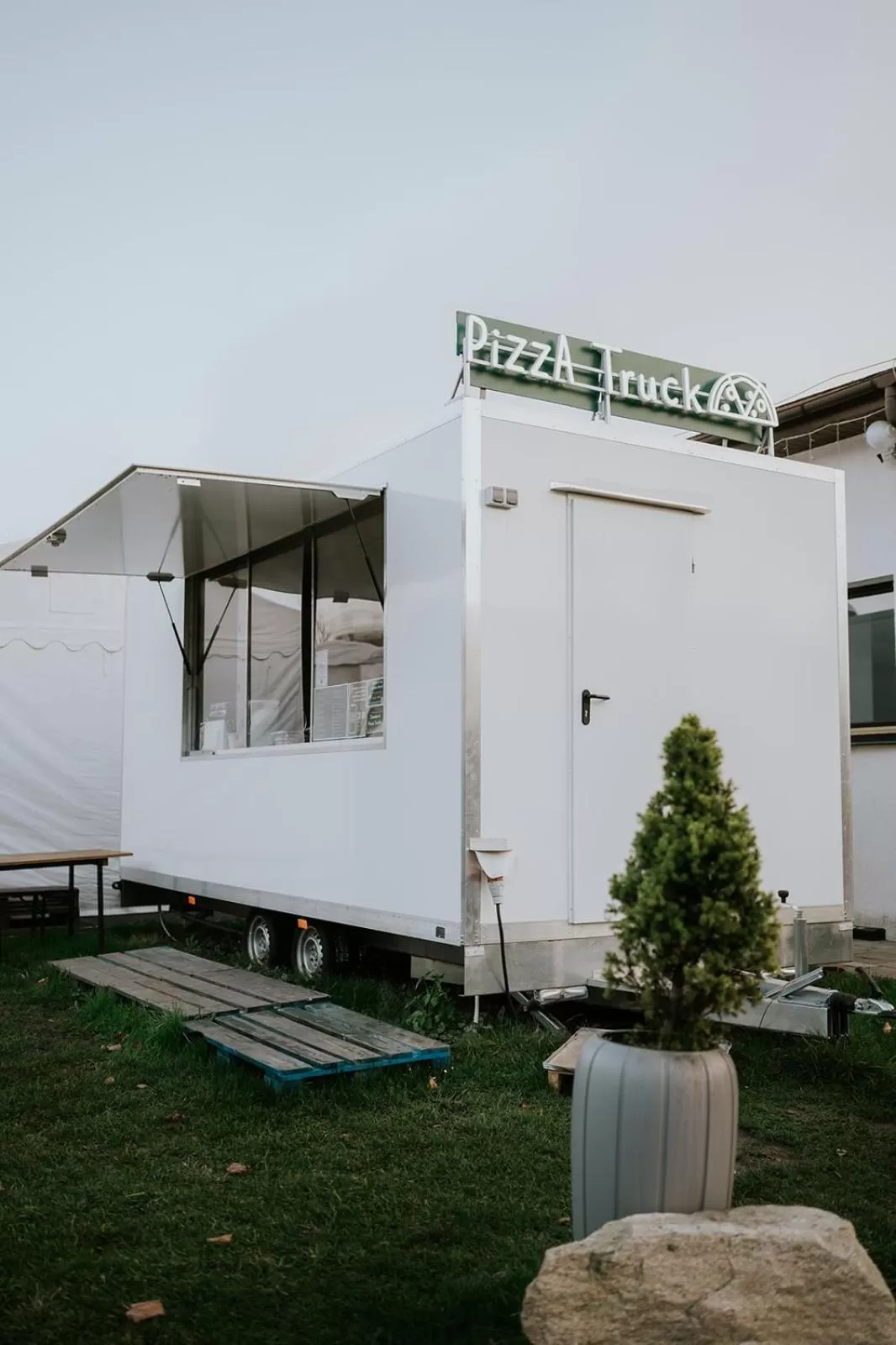 Property Building in Hotel Garden