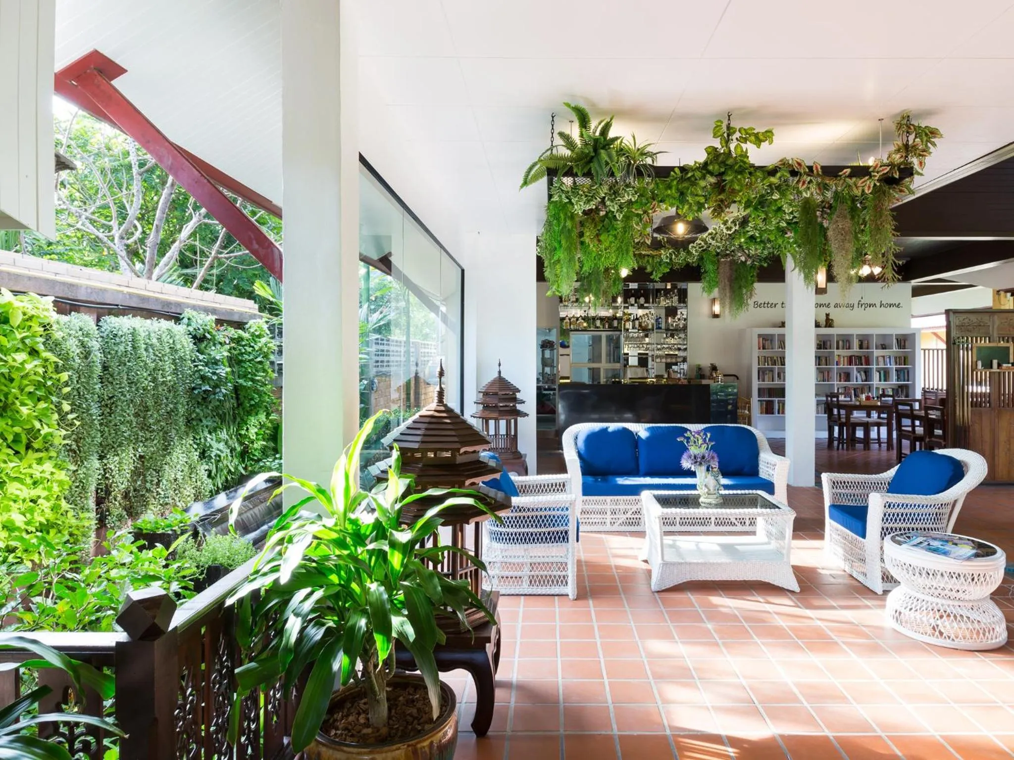 Library in Le Piman Resort