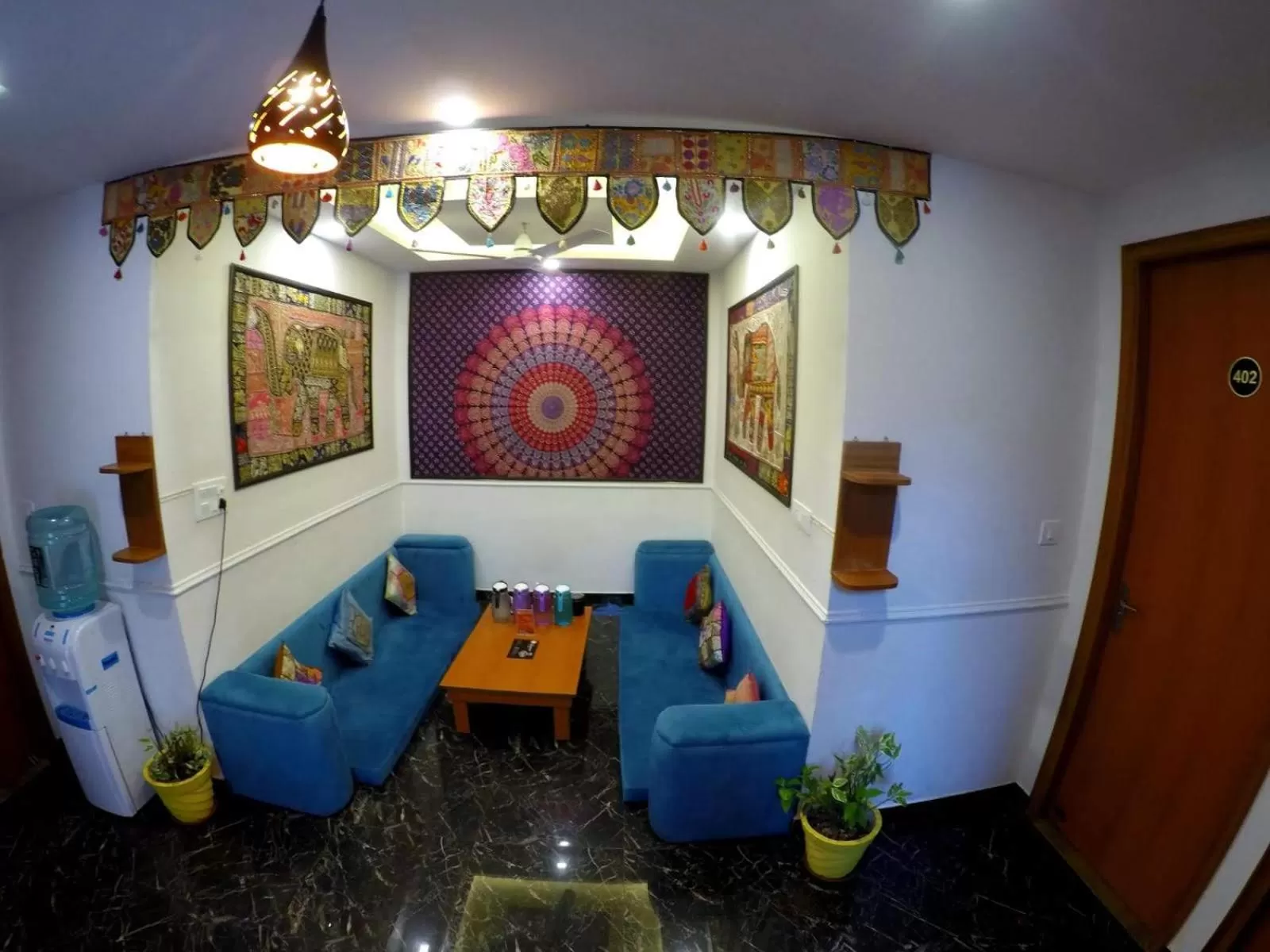 Living room in Hotel The Moksham