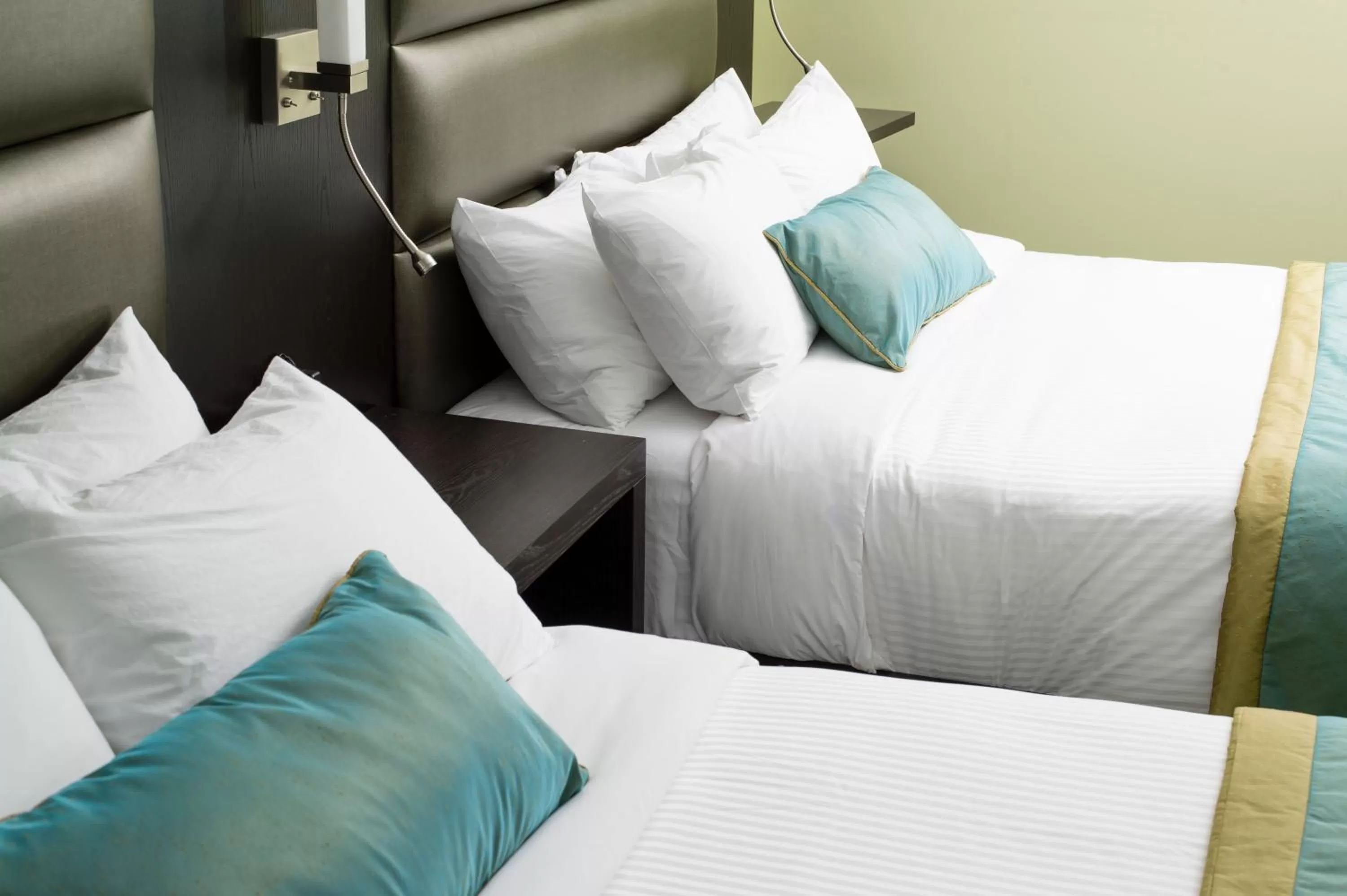 Bed in Hotel Levesque