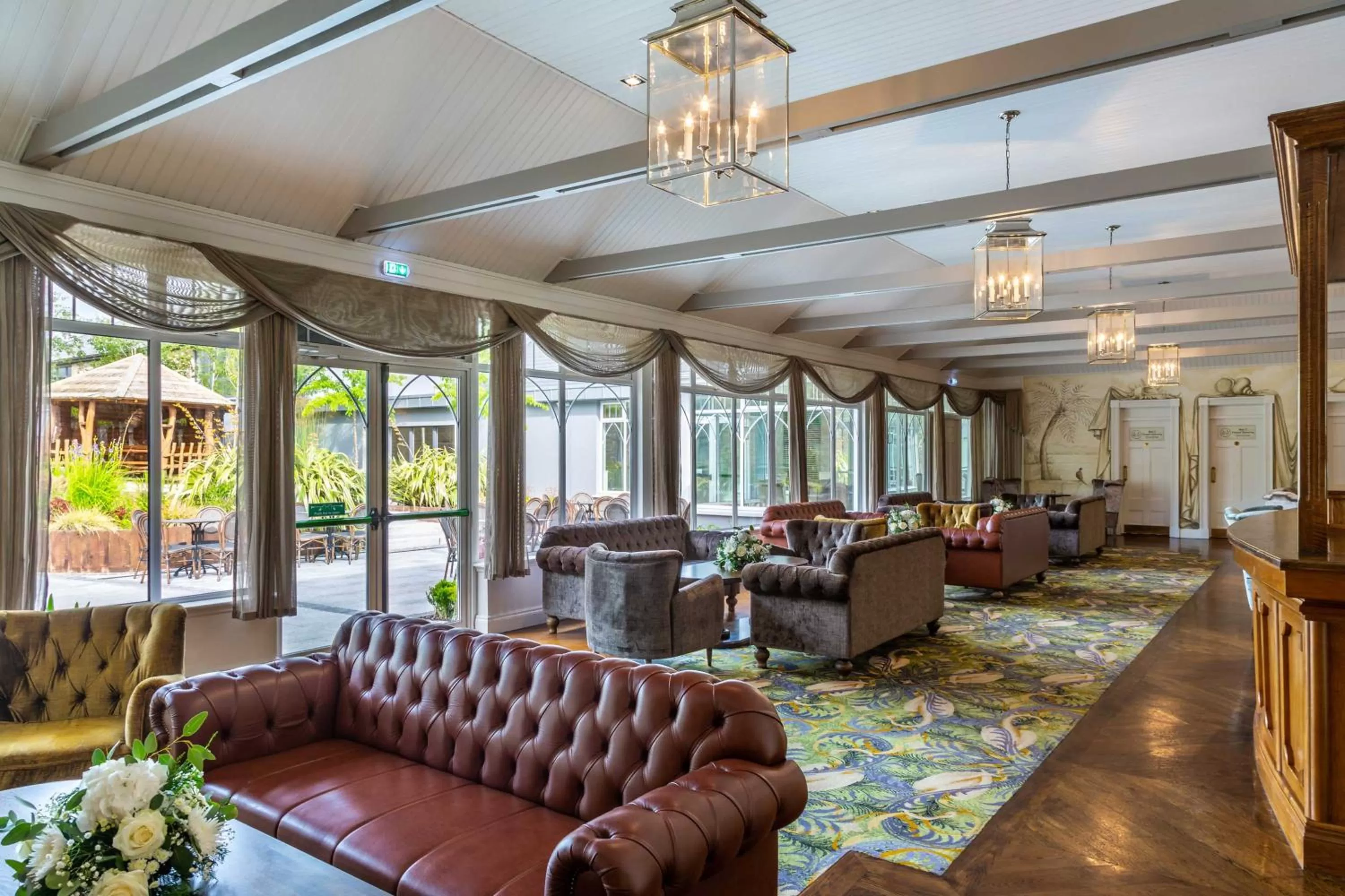 Seating area in Hotel Kilmore