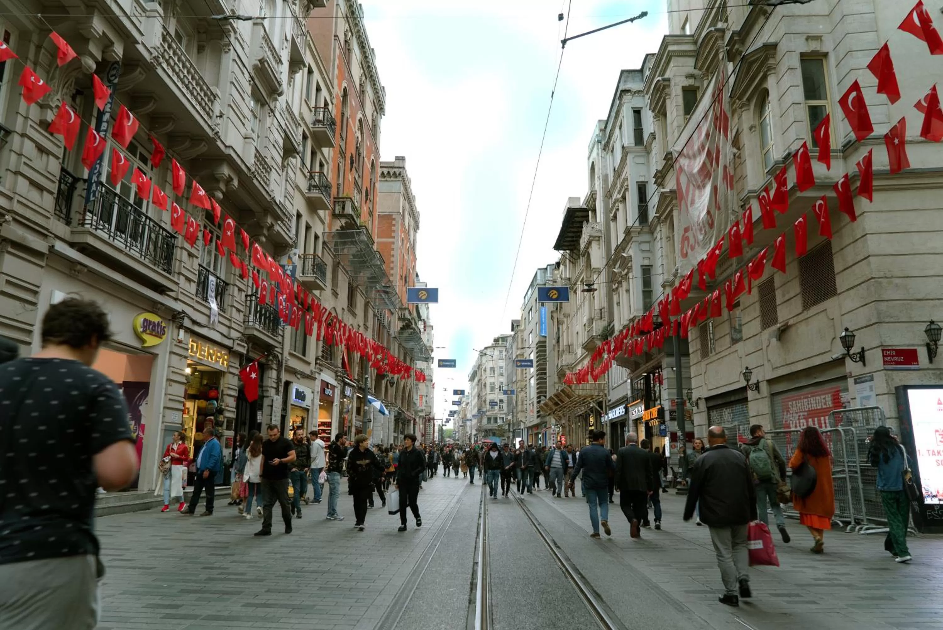 Street view in Taksim Yazıcı Residence