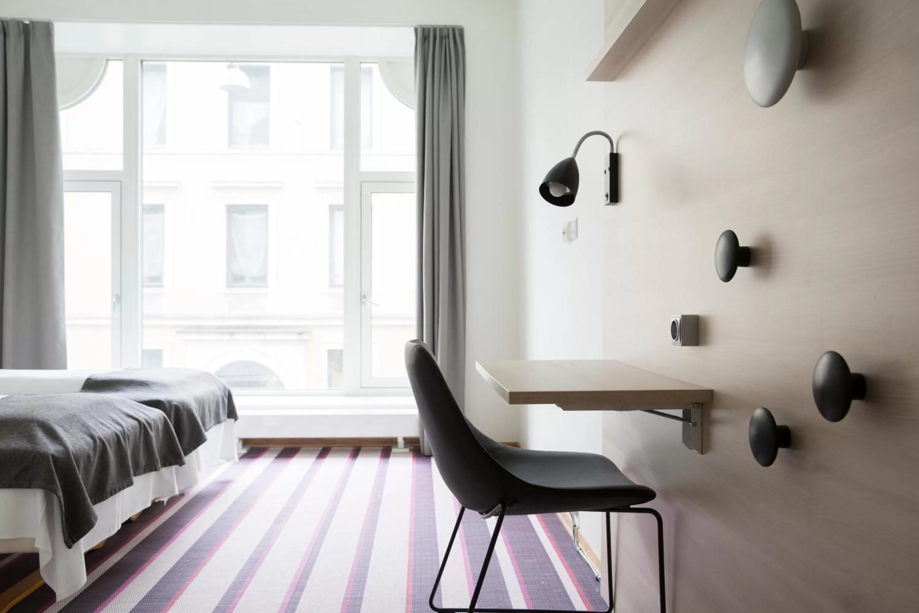 Bedroom, Bed in Citybox Oslo