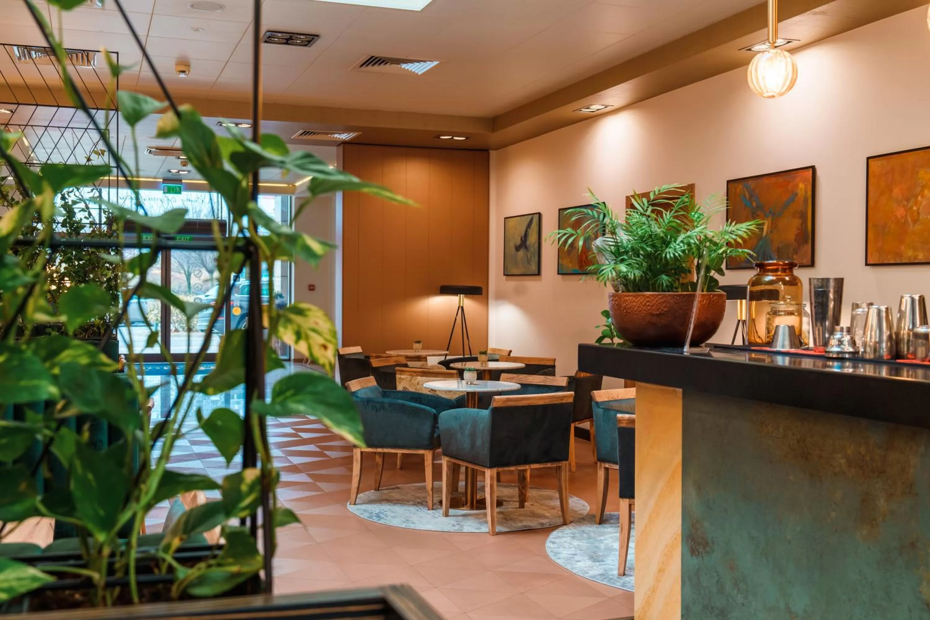 Restaurant/places to eat in Arche Hotel Puławska Residence Warszawa