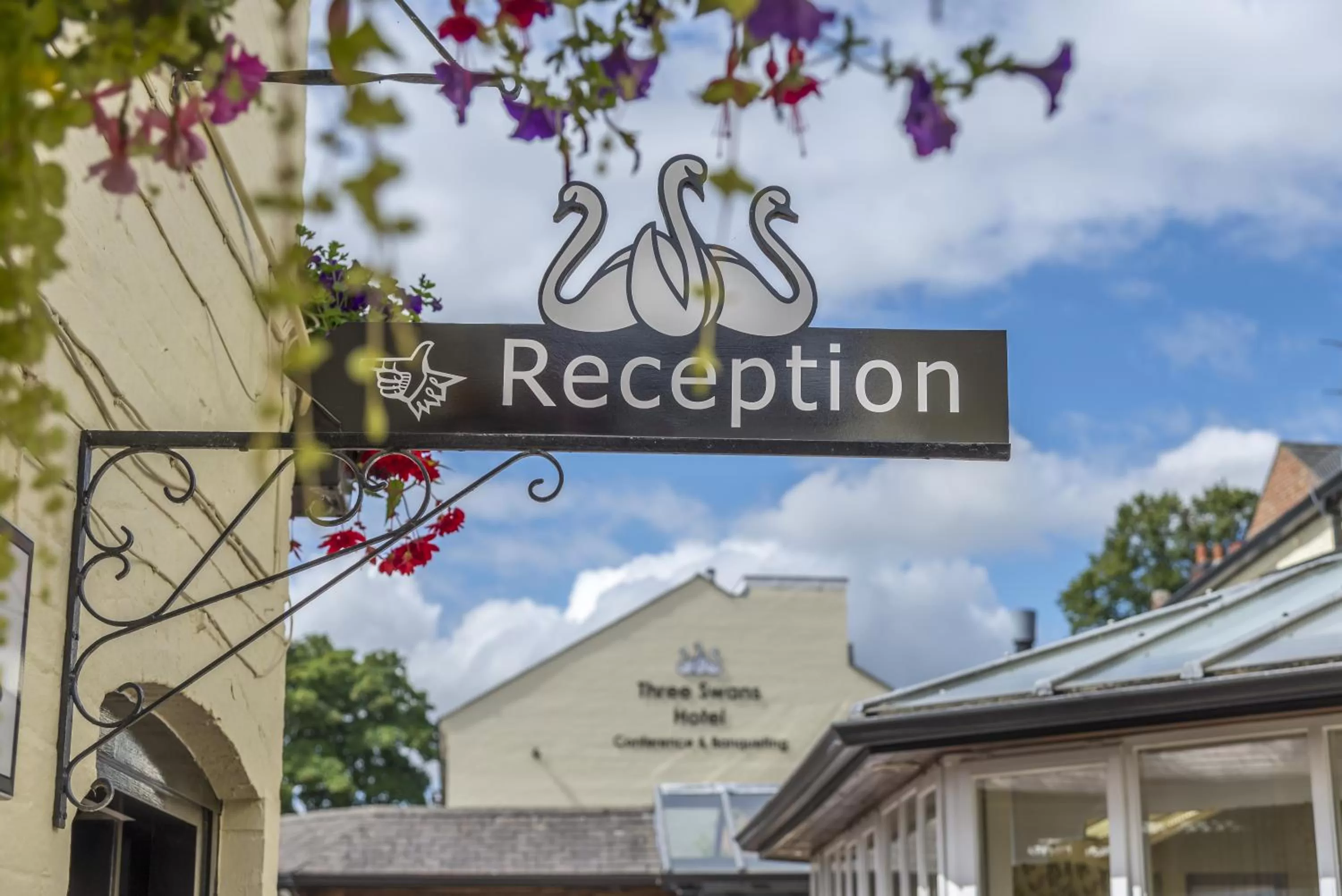 Property logo or sign in The Three Swans Hotel, Market Harborough, Leicestershire - The Coaching Inn Group