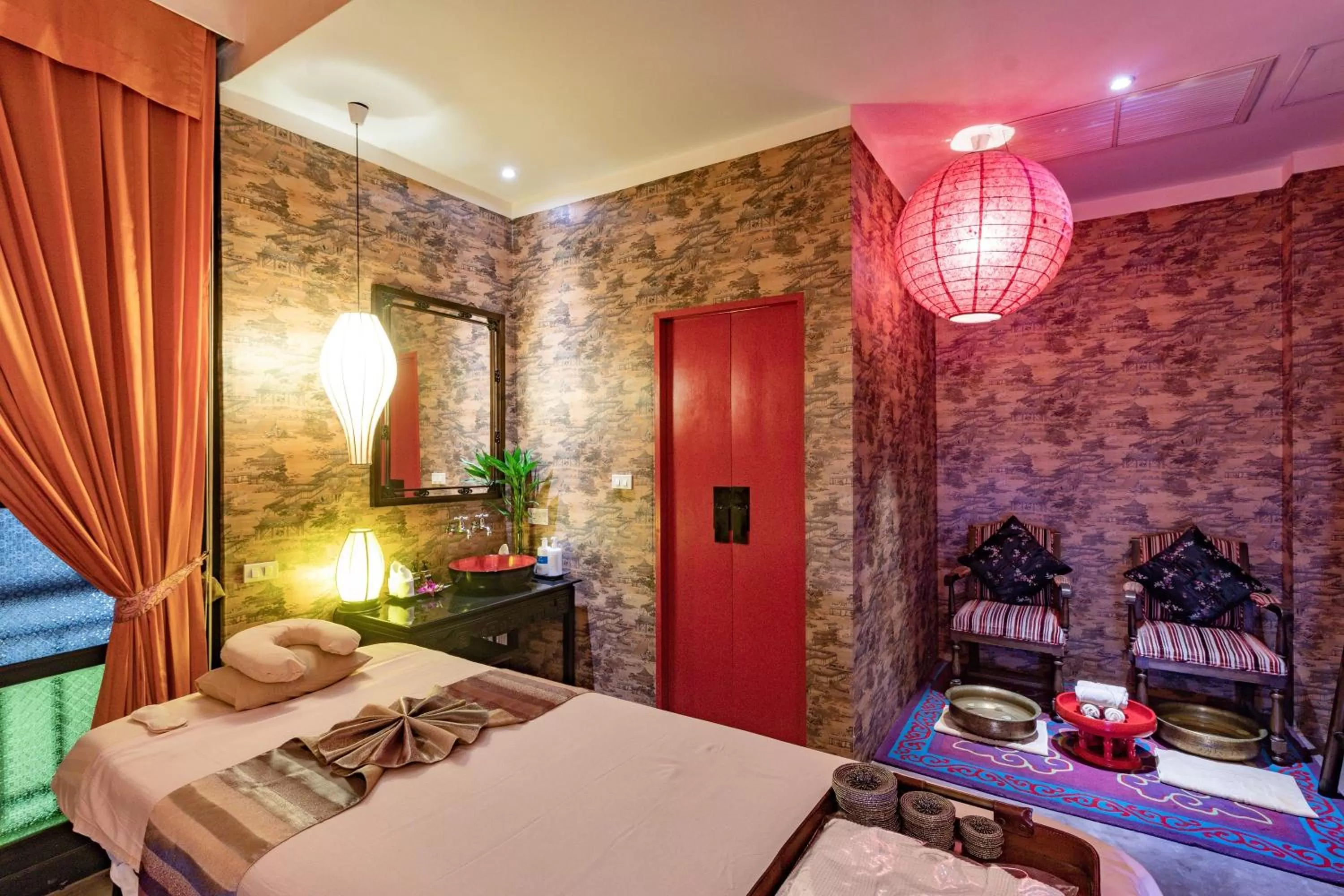 Spa and wellness centre/facilities, Bed in Shanghai Mansion Bangkok