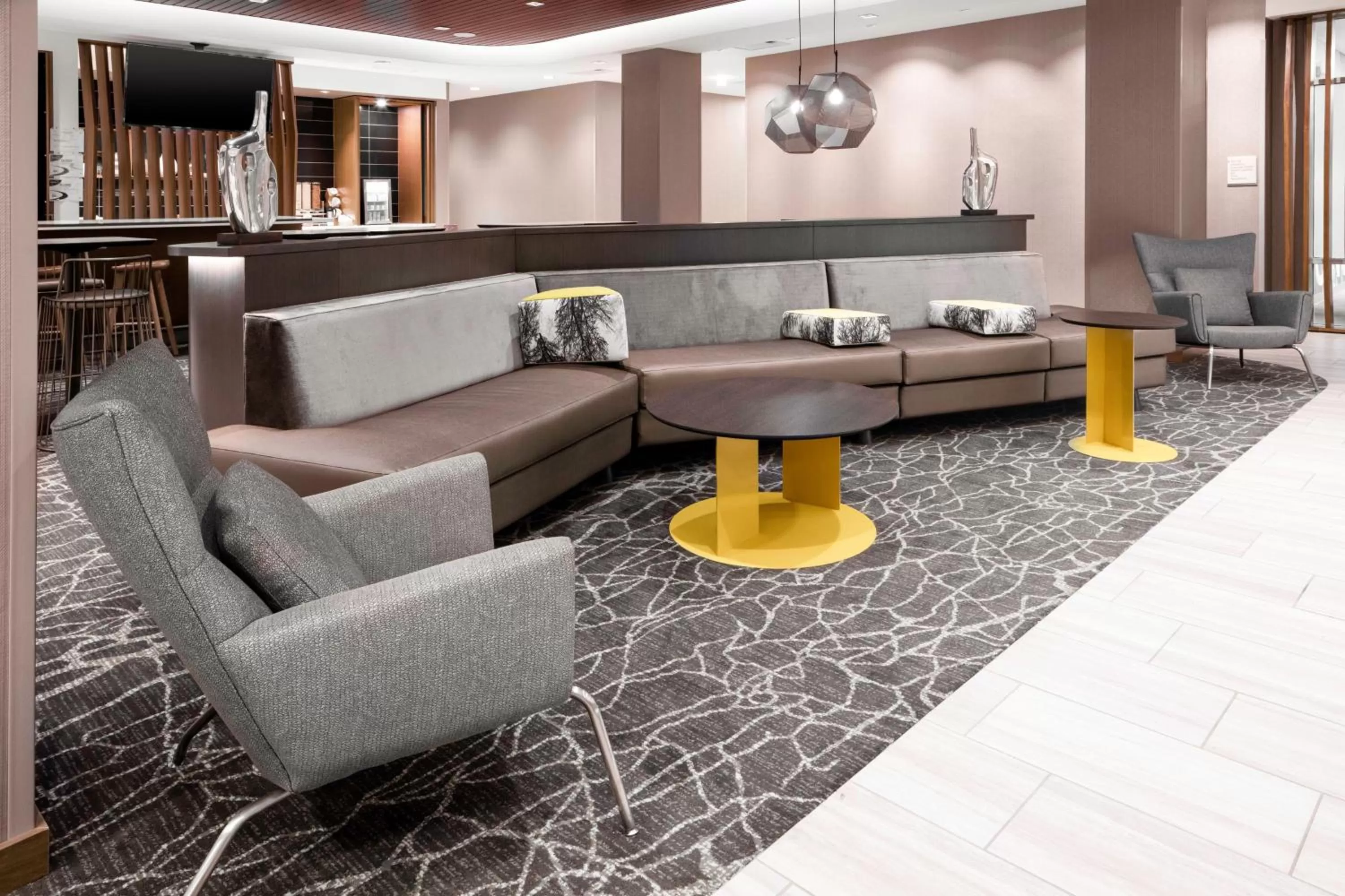 Lobby or reception in SpringHill Suites by Marriott Charlotte Airport Lake Pointe