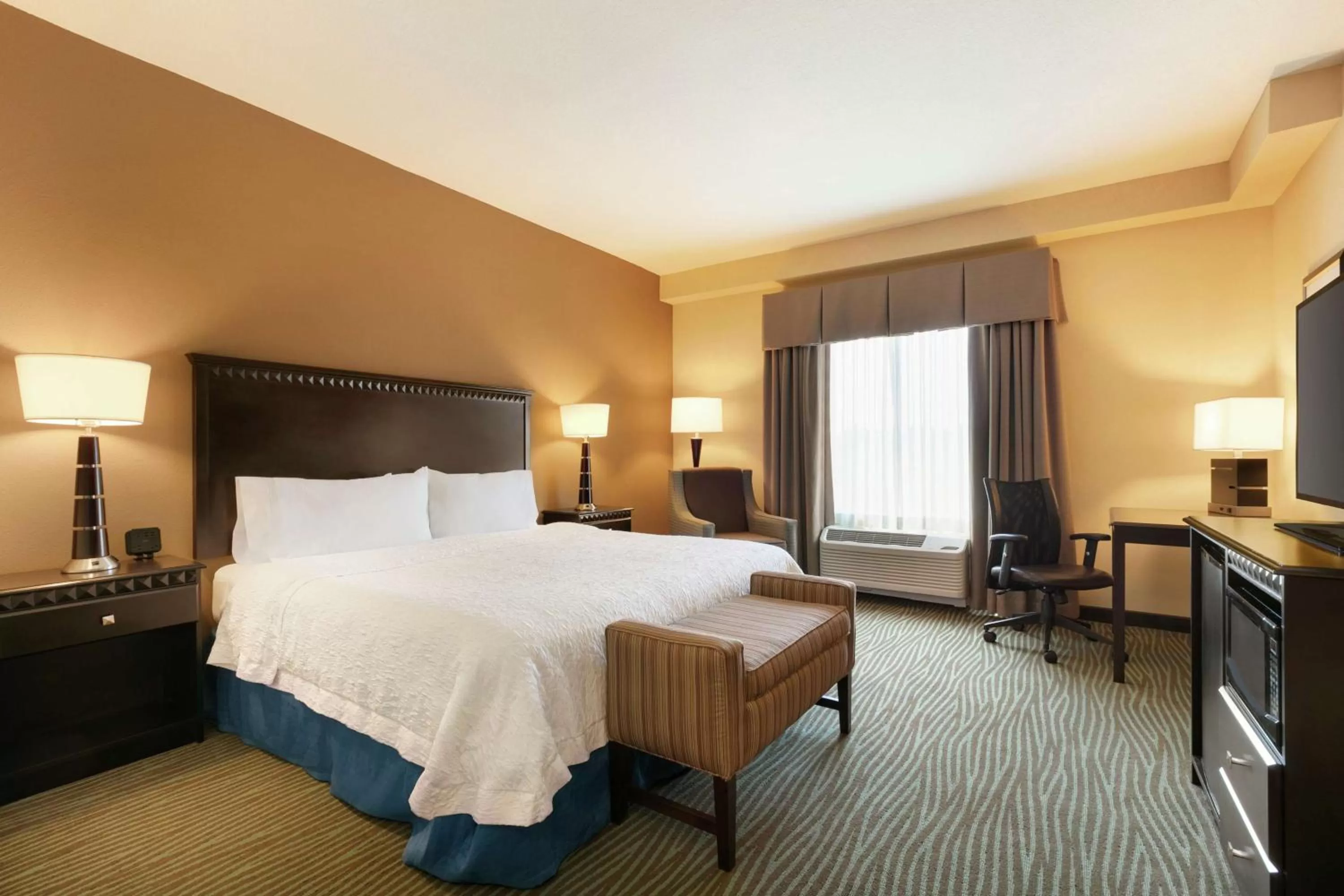 King Room - Mobility Access/Non-Smoking in Hampton Inn and Suites Parkersburg Downtown