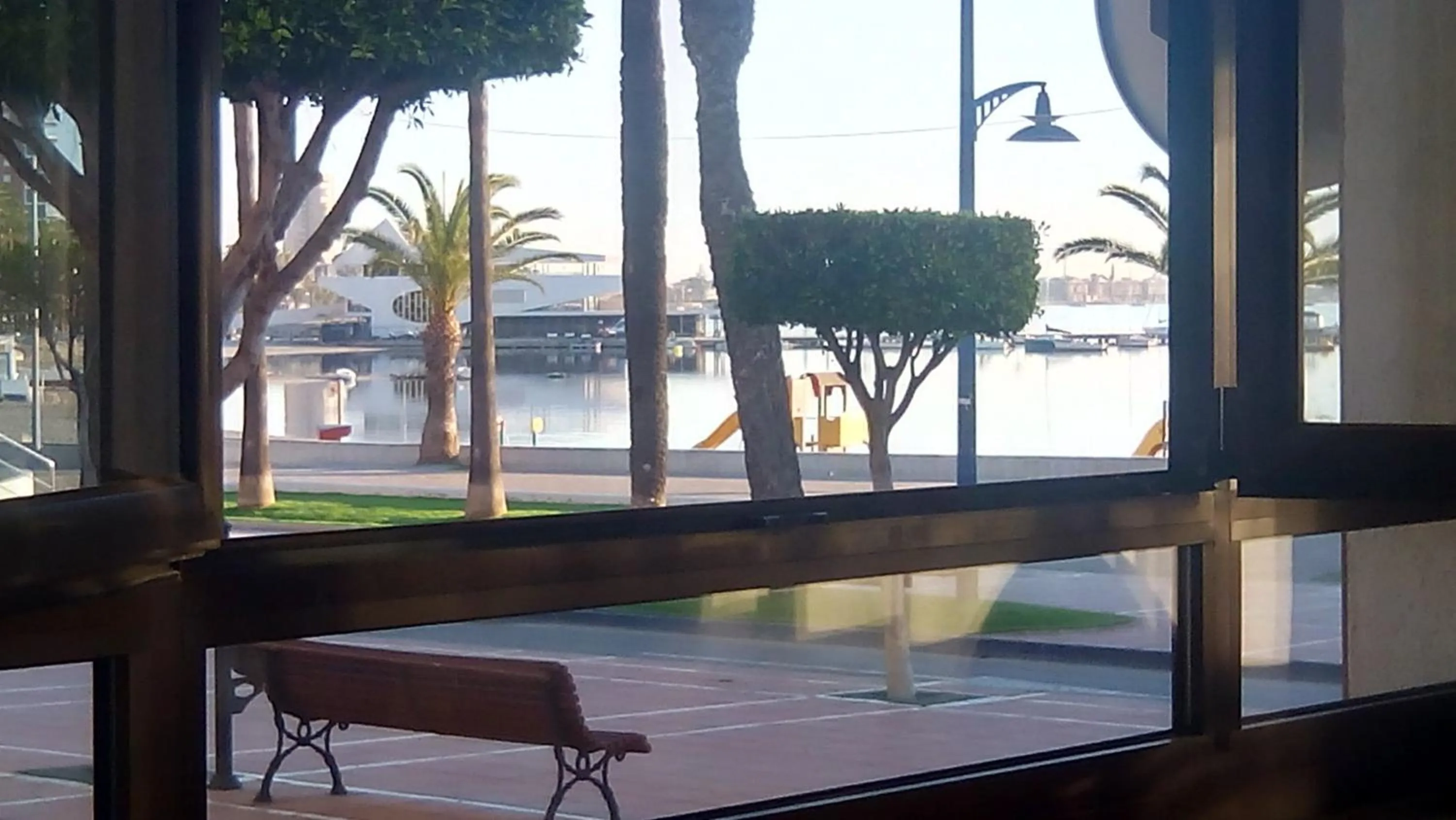 Patio in Hotel Ribera