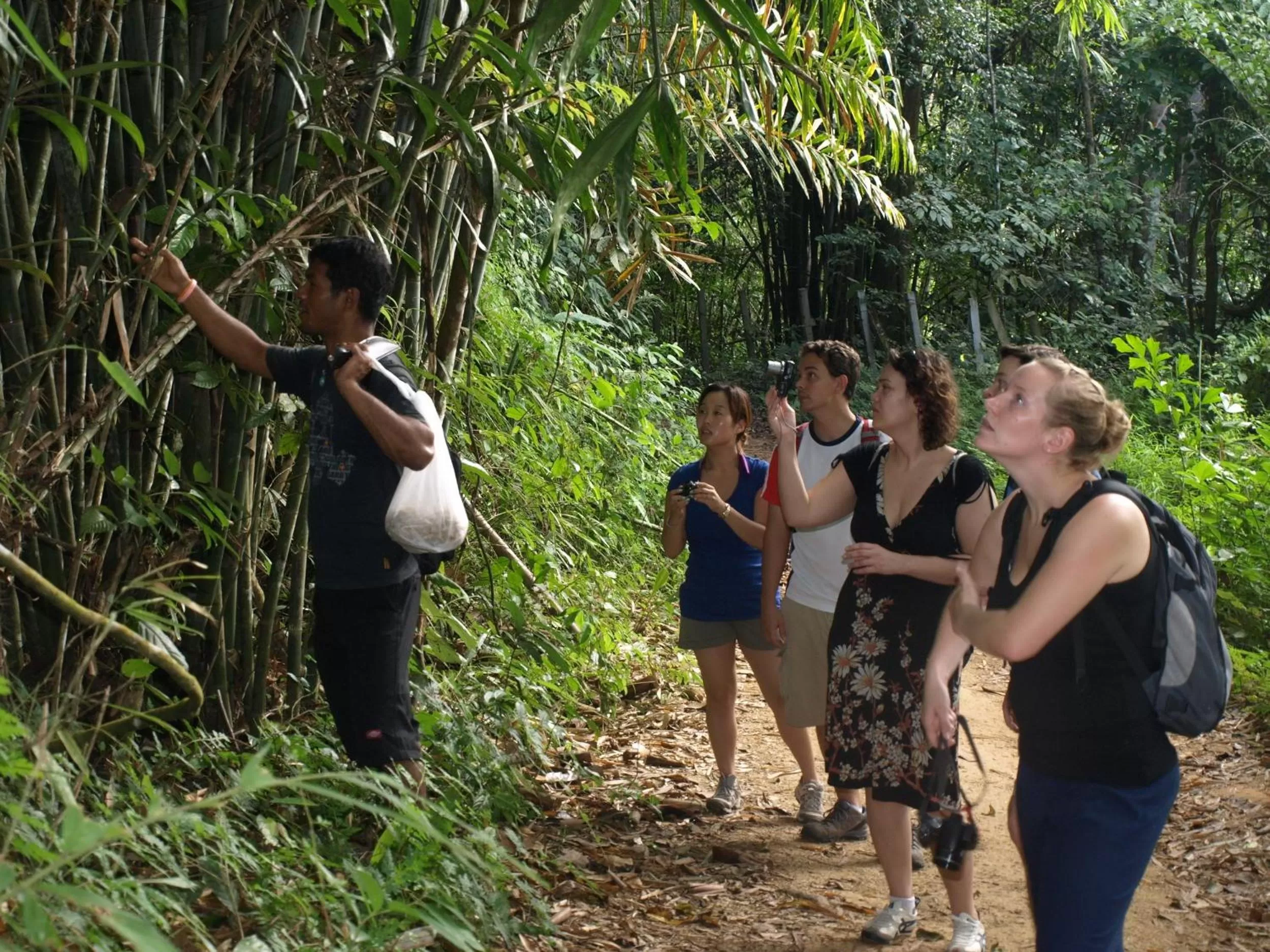 group of guests in Khao Sok Palmview Resort