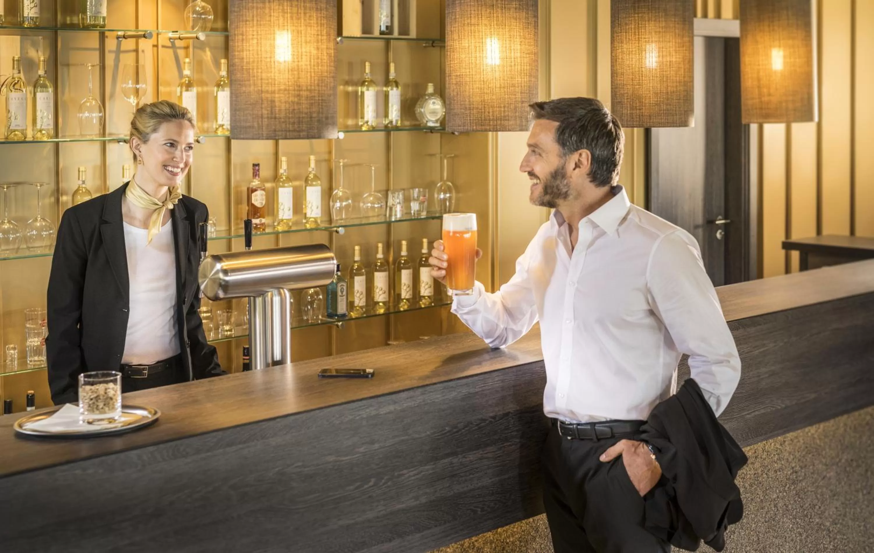 Lounge or bar in MYHOTEL München Olching