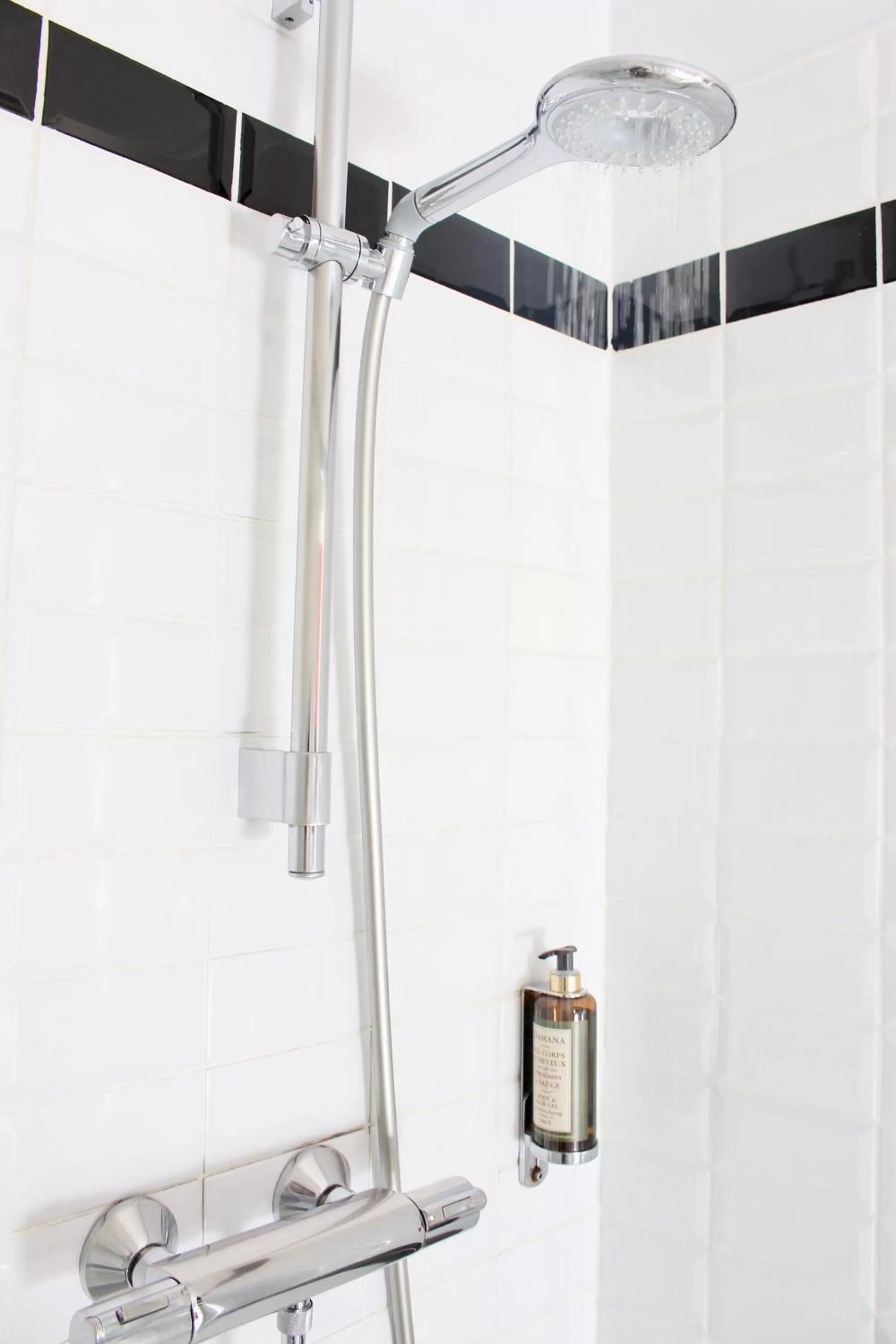 Shower in Logis Hotel - Le Charleston
