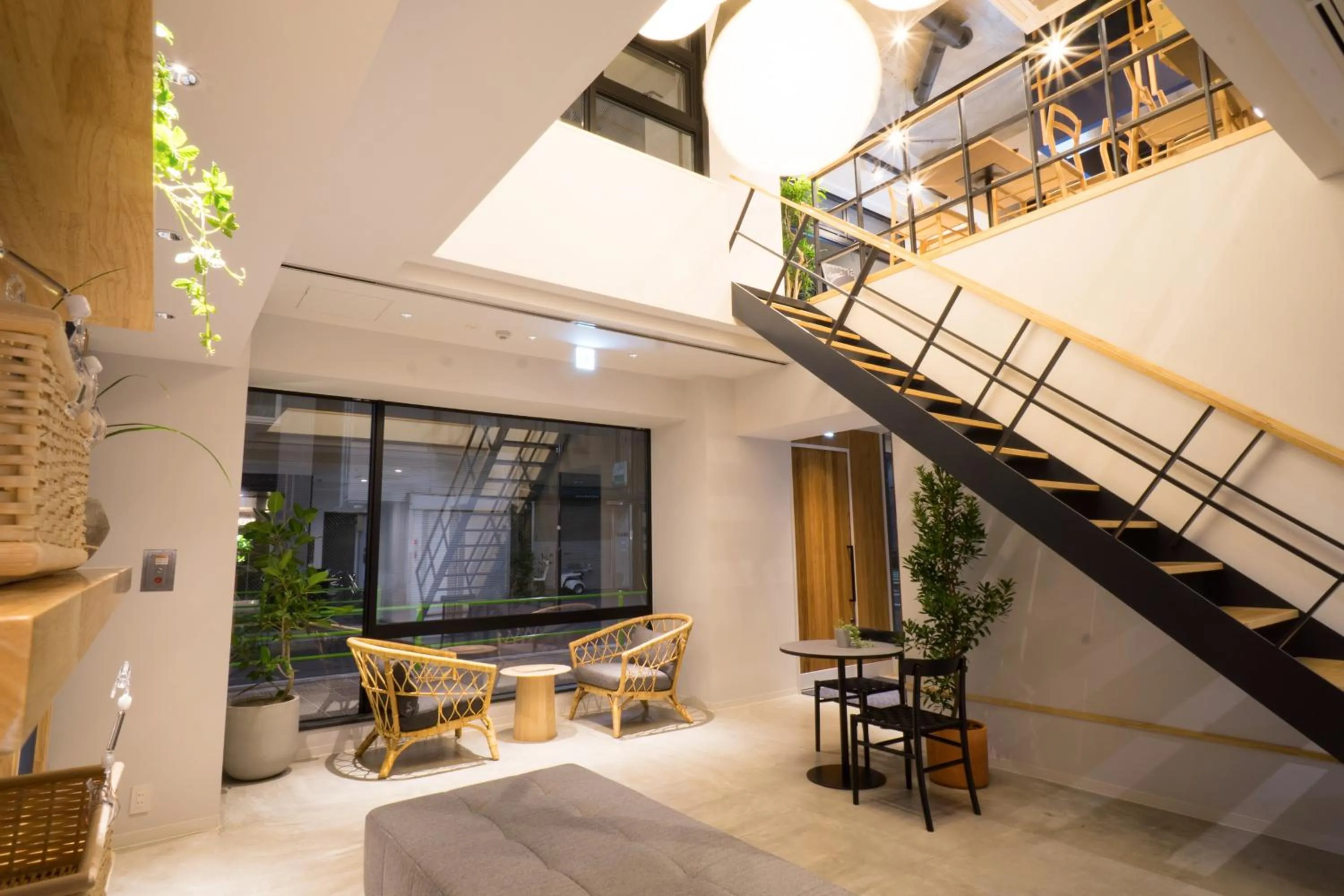Lobby or reception in Imano Tokyo Ginza Hostel