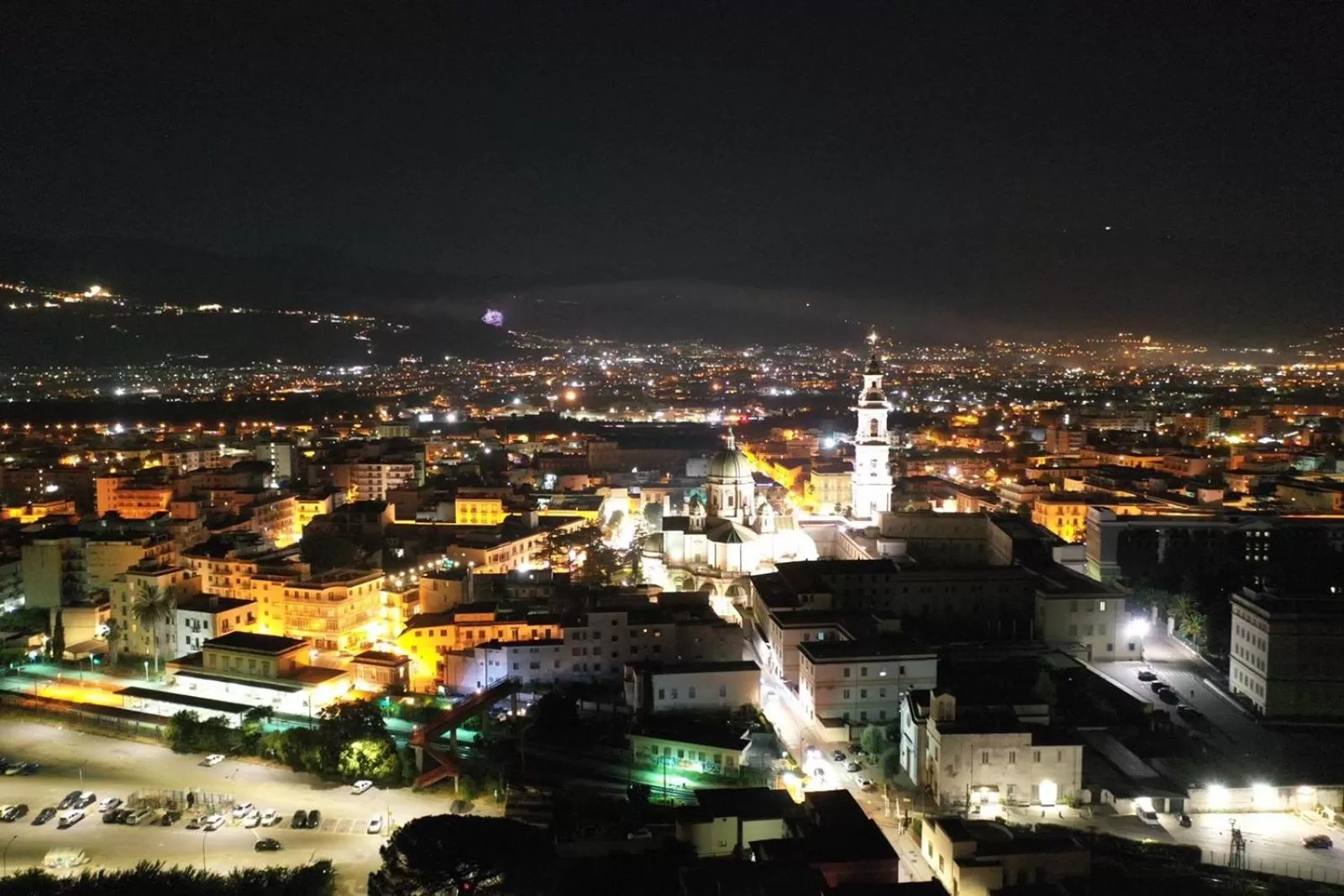 Bird's eye view in Palazzo Archeo