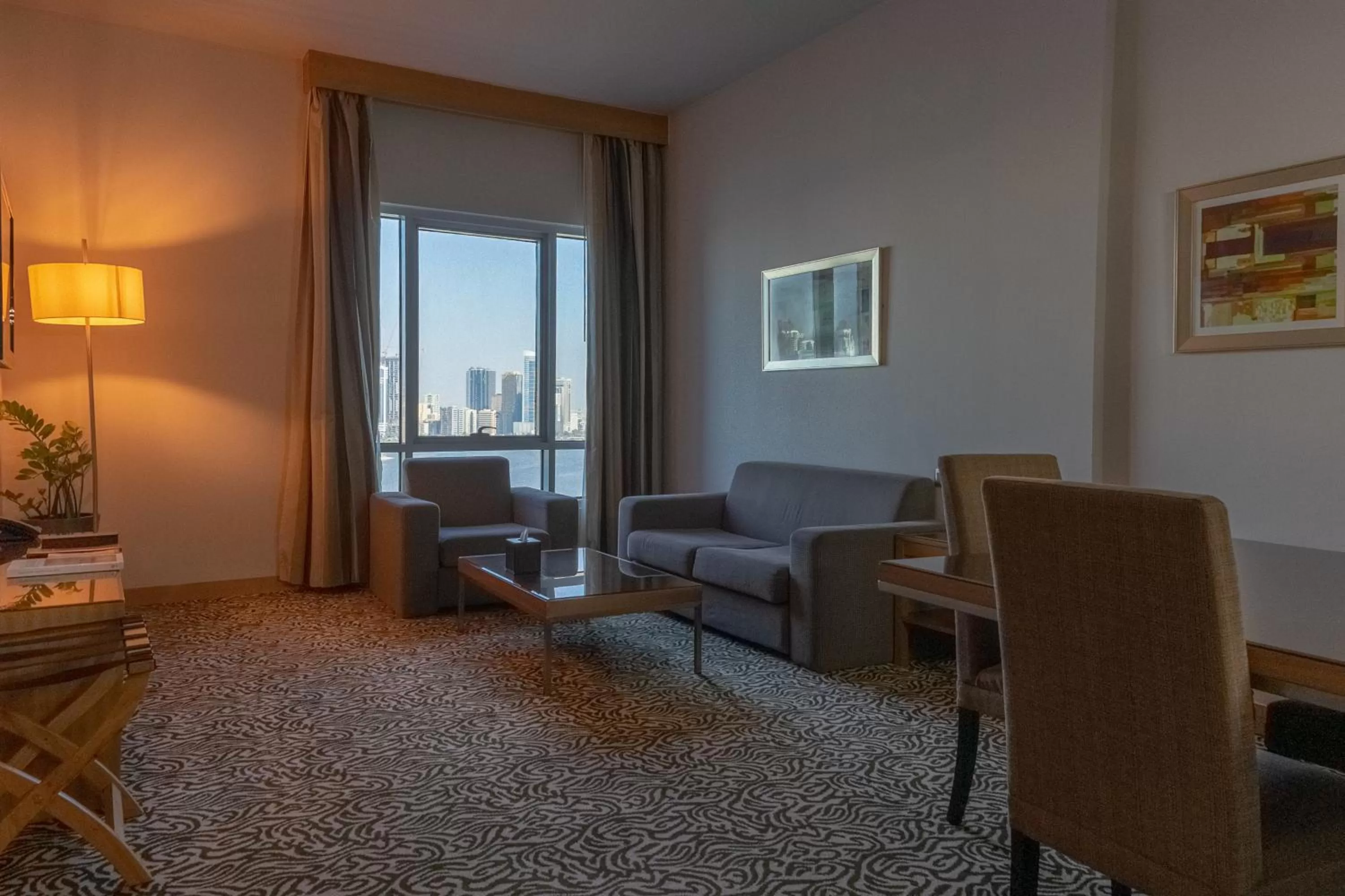 Living room in Copthorne Hotel Sharjah