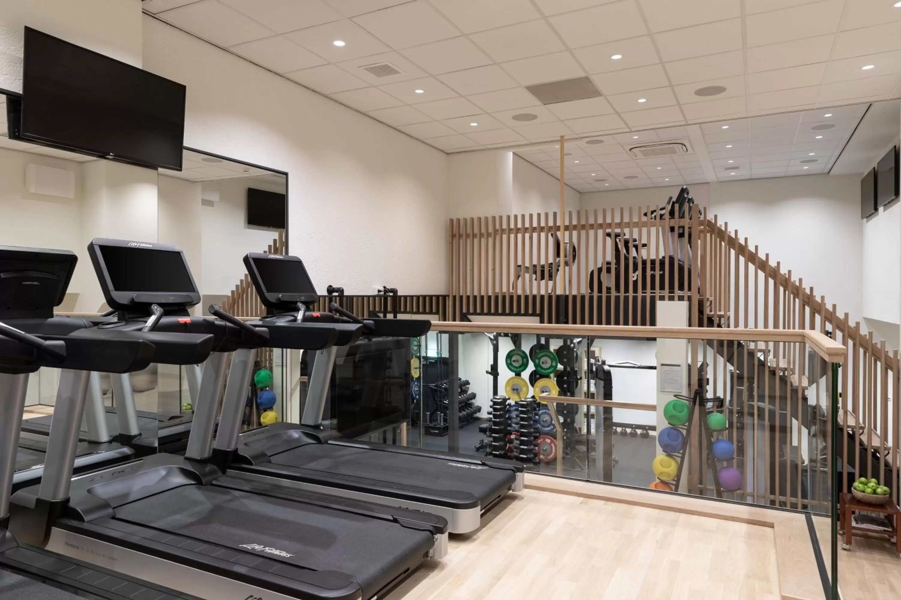 Fitness centre/facilities in Amsterdam Marriott Hotel