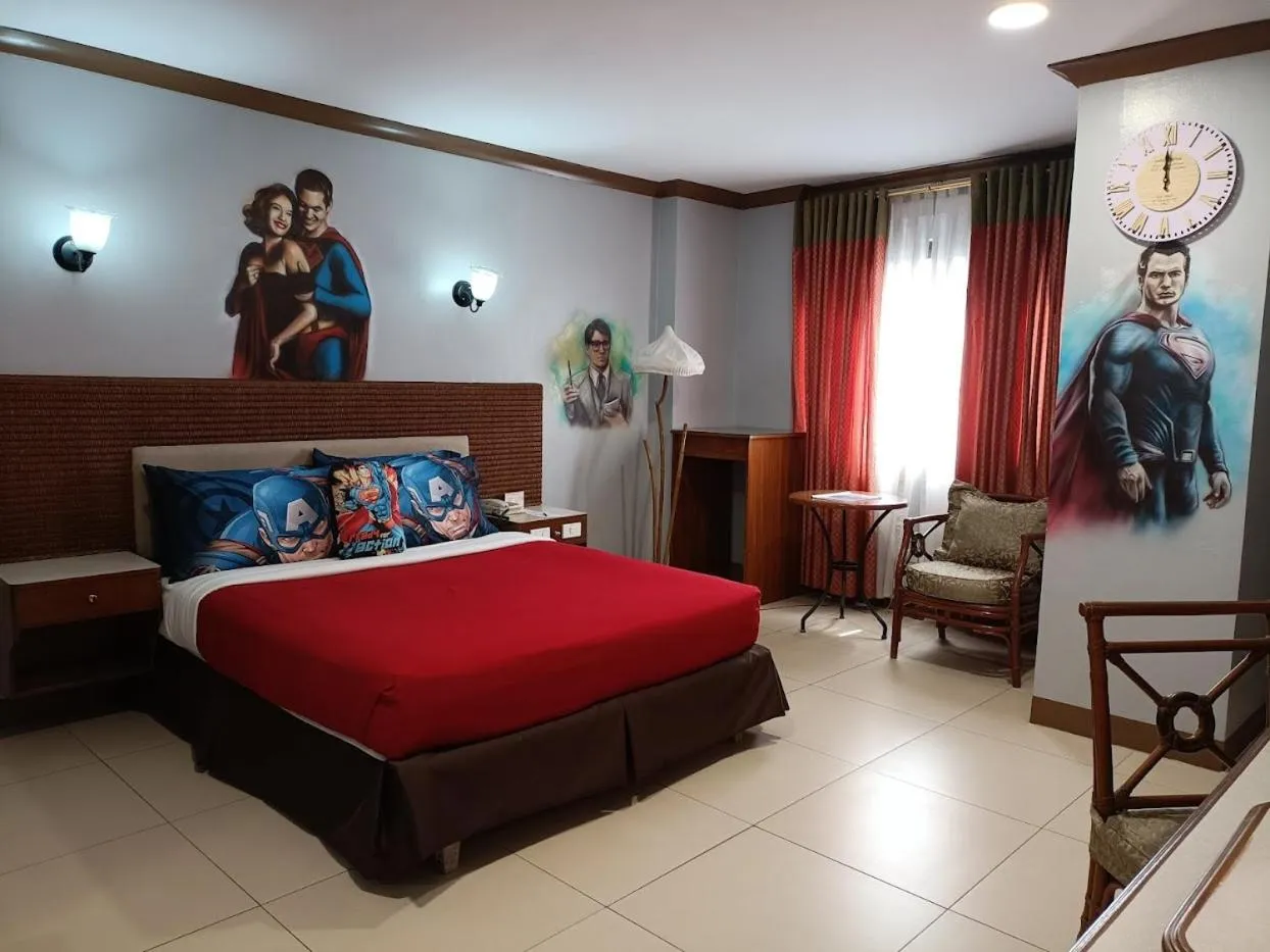 Bed in The Golden Pine Hotel