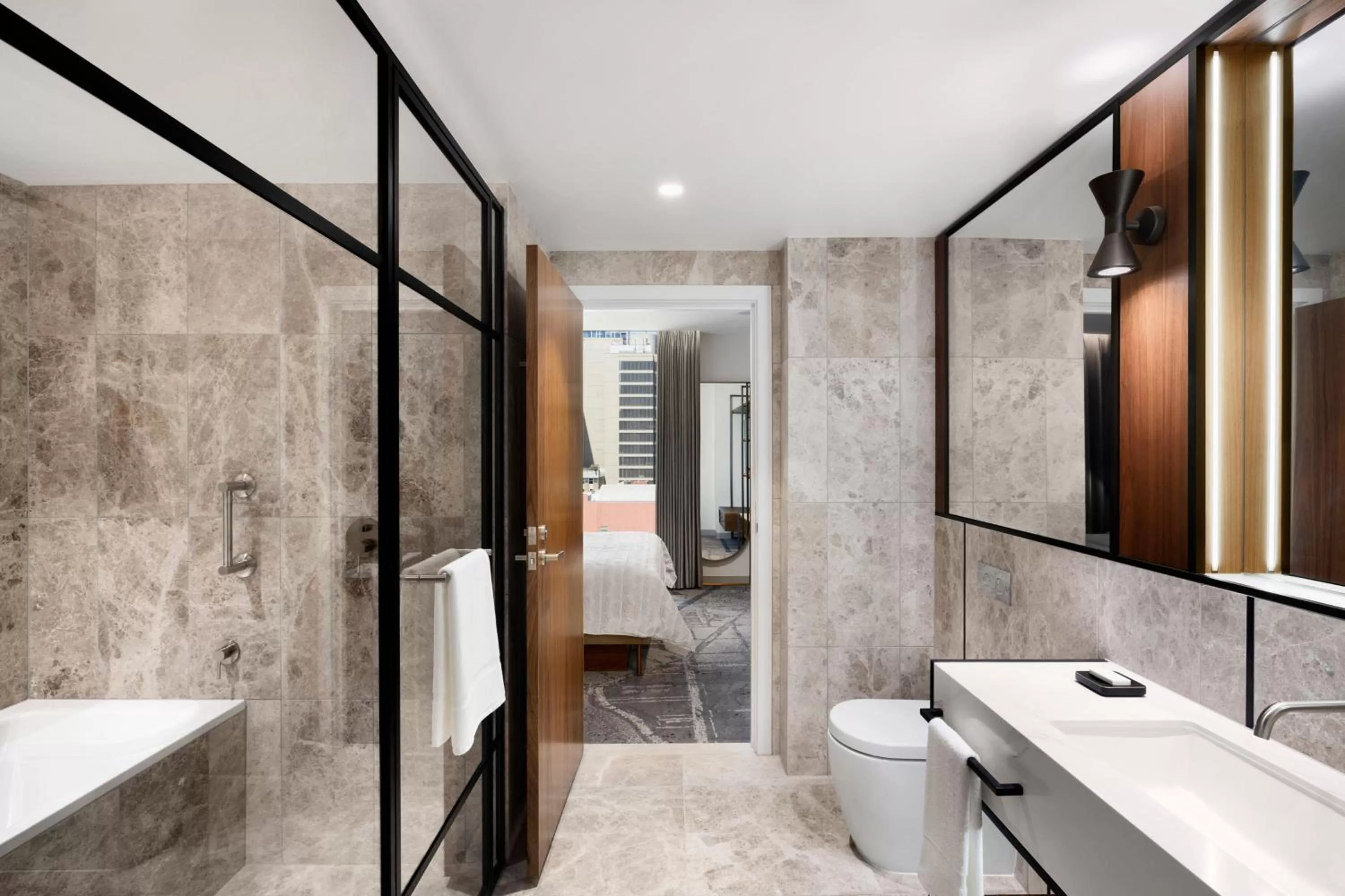 Bathroom in Le Meridien Melbourne