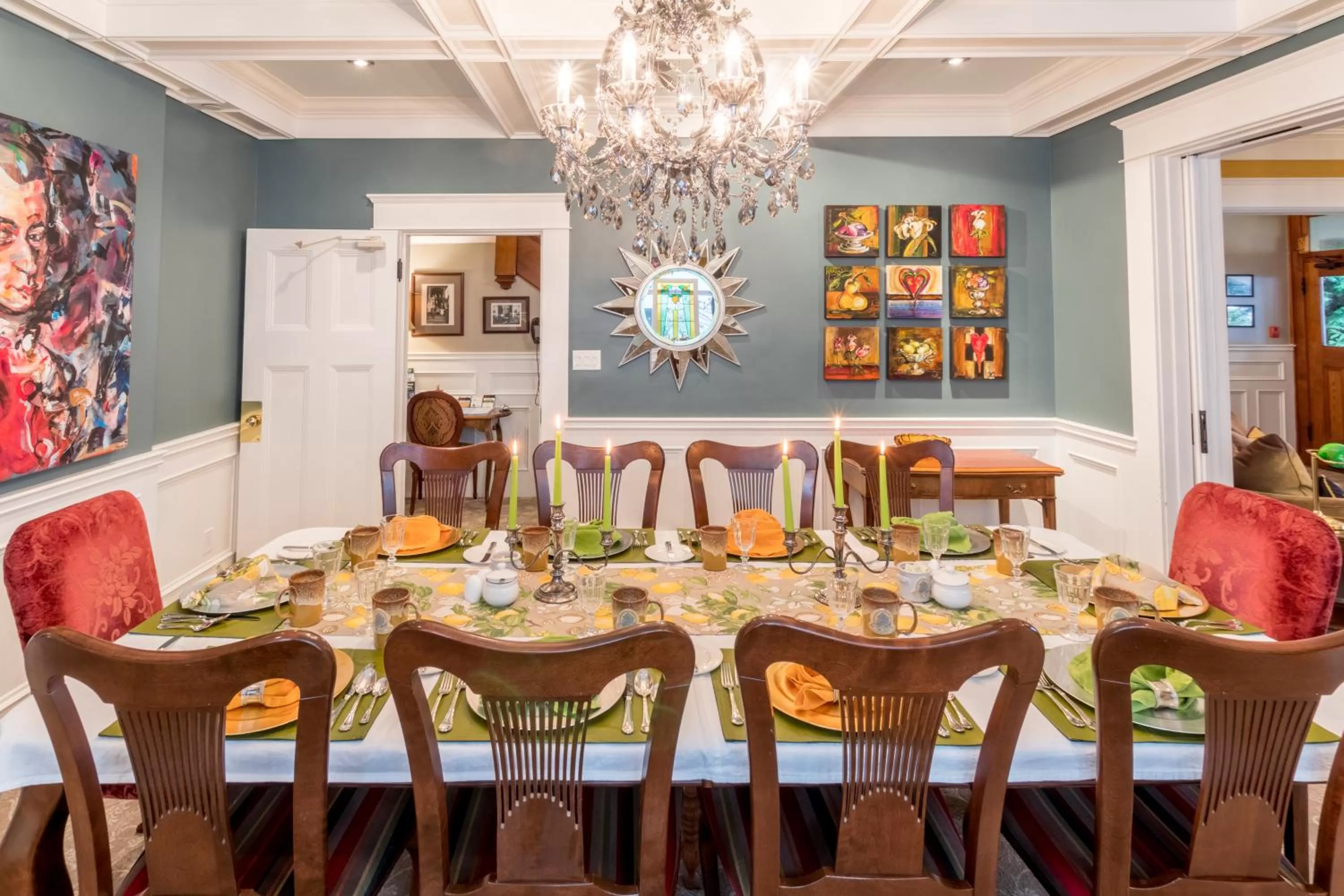 Dining area, Restaurant/Places to Eat in West End Guest House