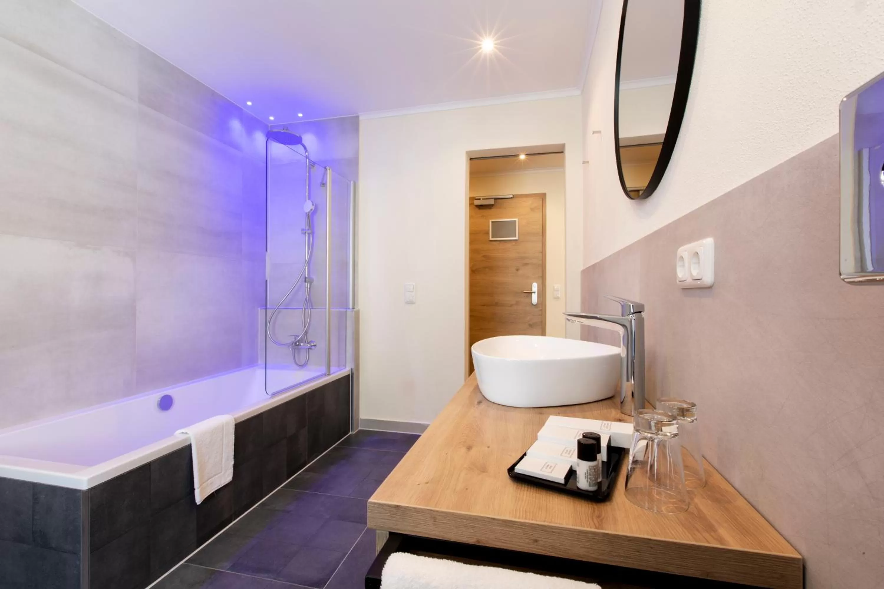 Bathroom in Stadthotel Lichtenfels