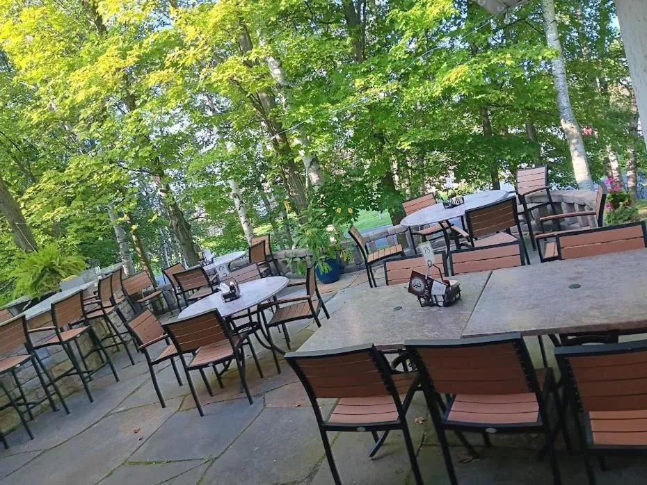 Patio in White Birch Inn