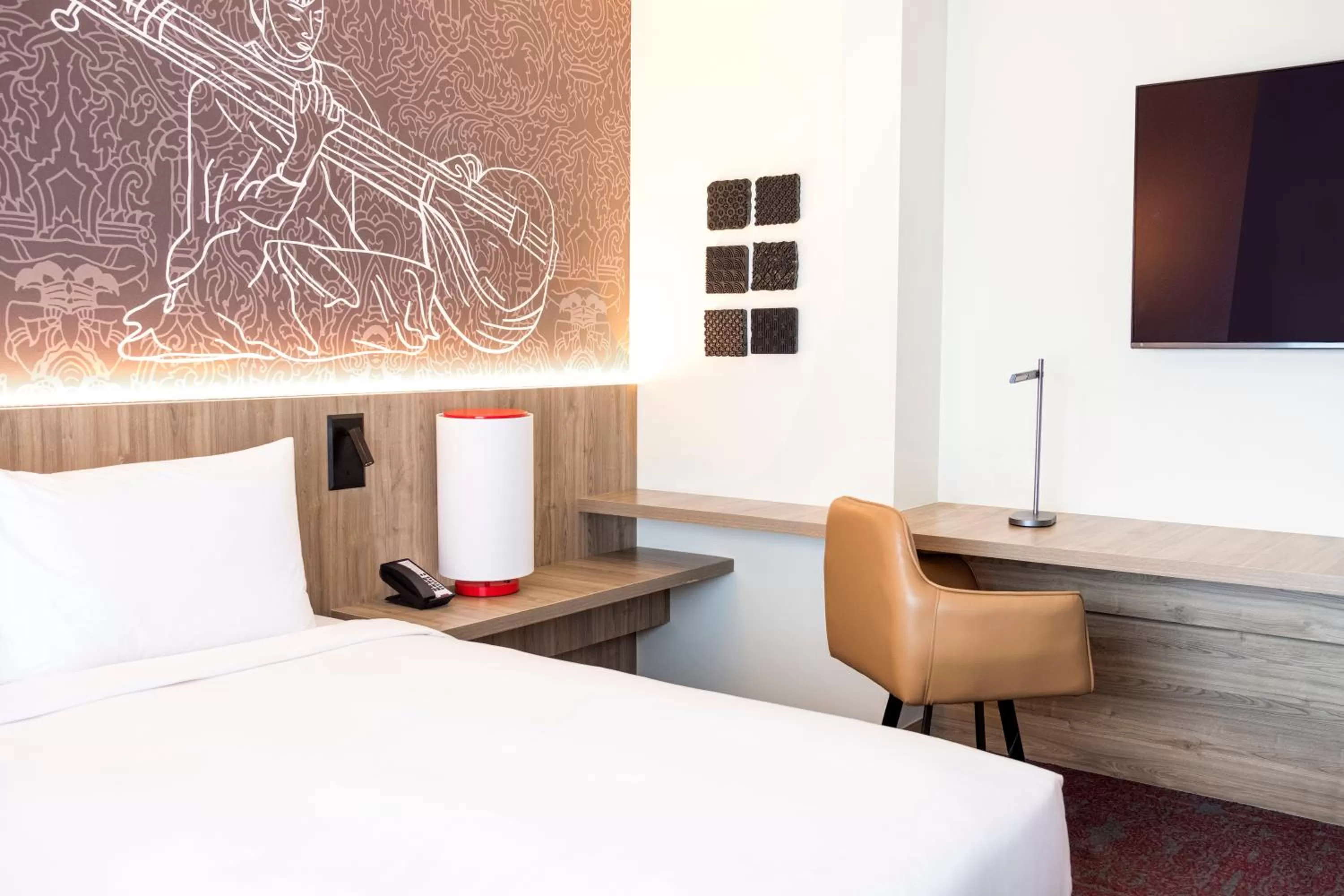 Bed in Hyatt Centric Soalteemode Kathmandu