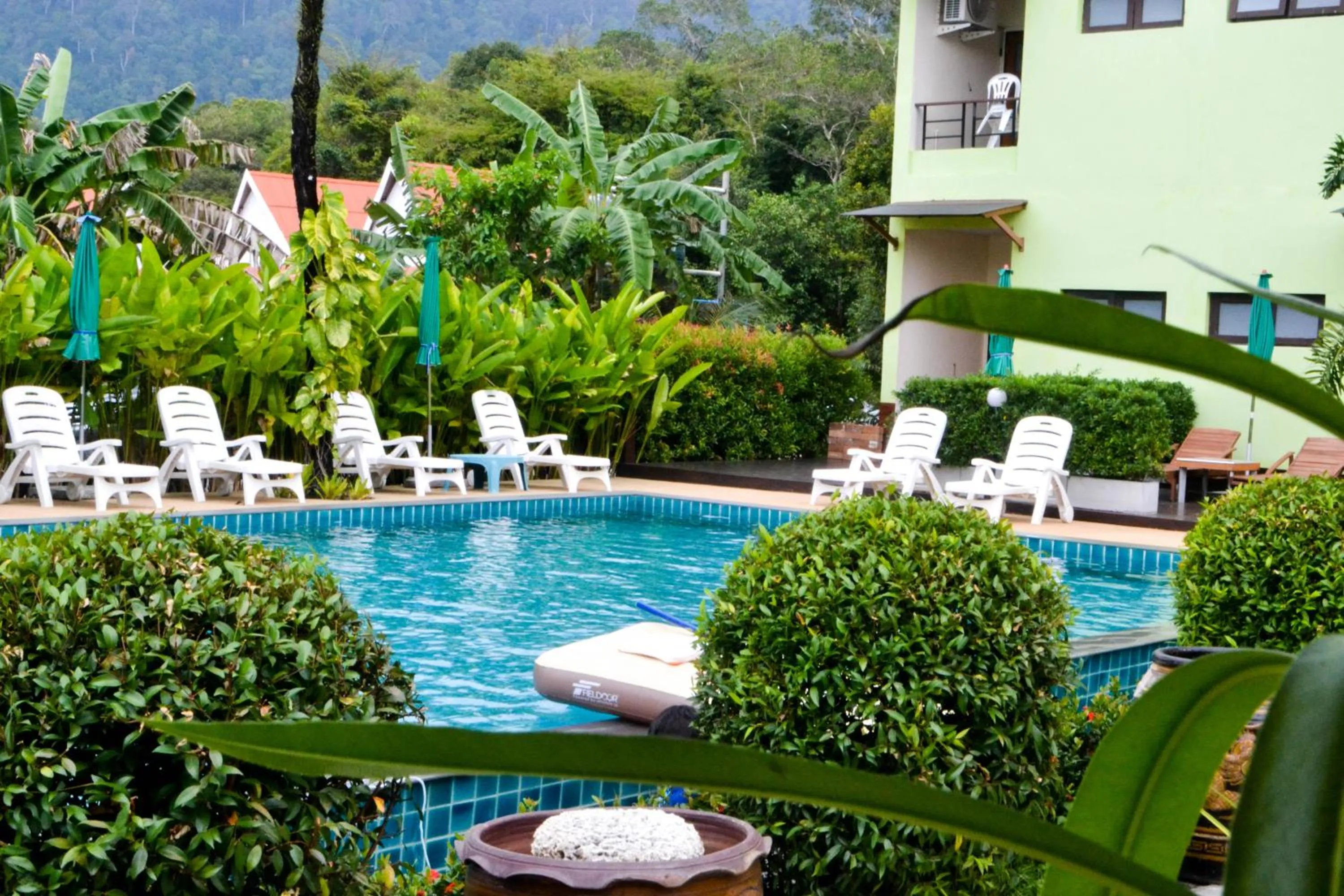 Pool view in Morakot Lanta Resort