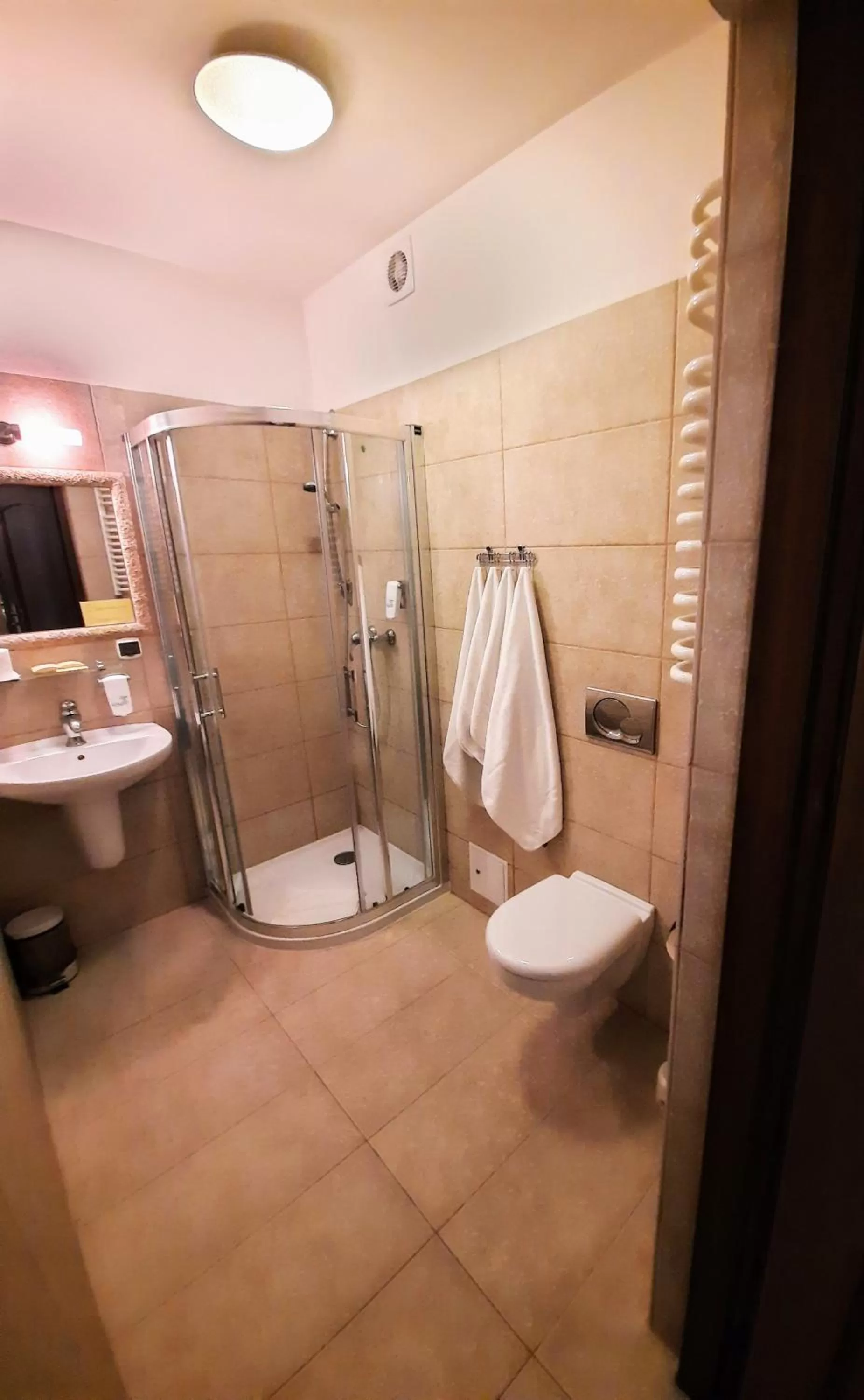 Shower in Hotel Kazimierz