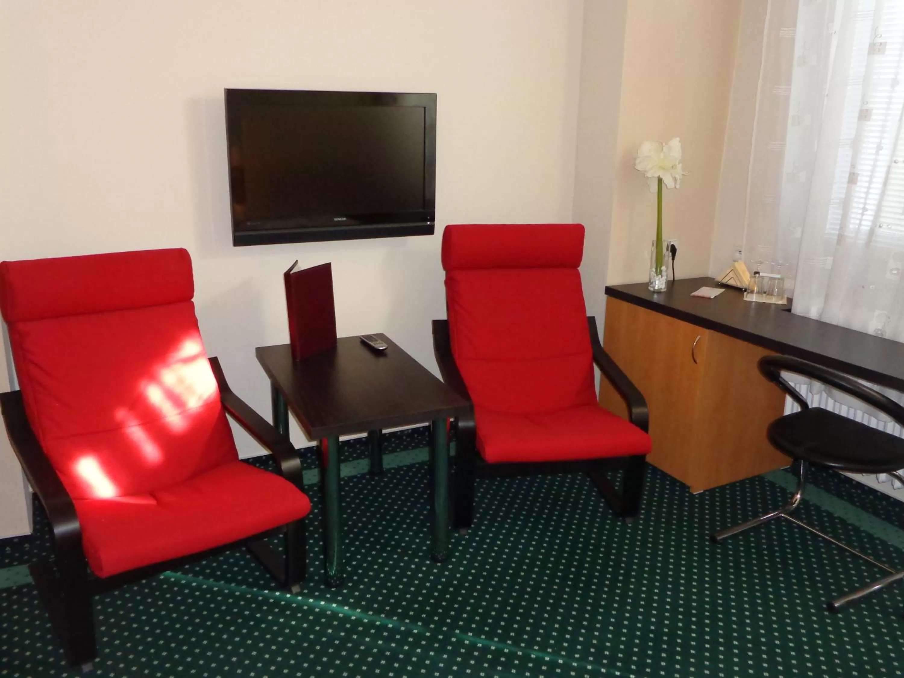 Seating area in Hotel Vacek Pod Věží