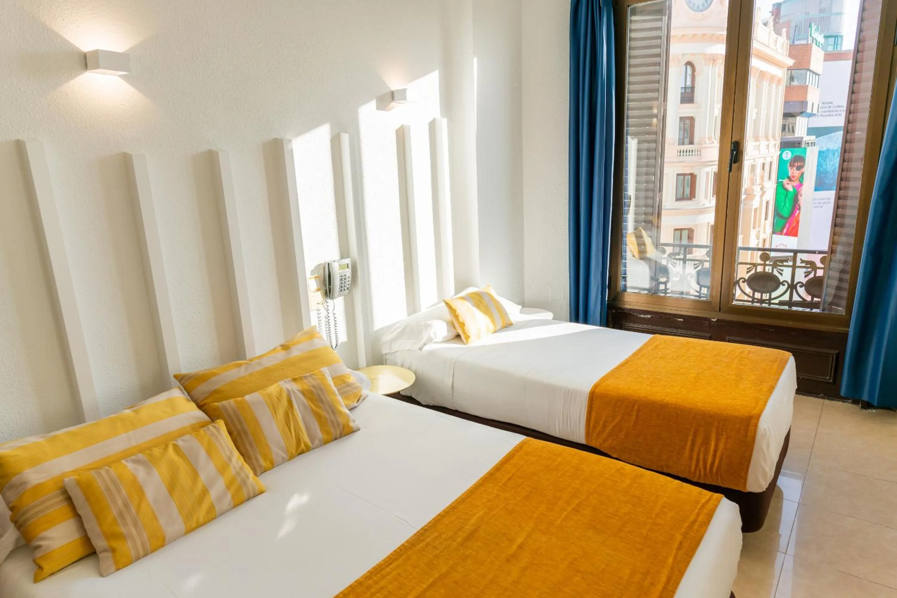 Bedroom, Bed in Hostal Josefina-Gran Vía