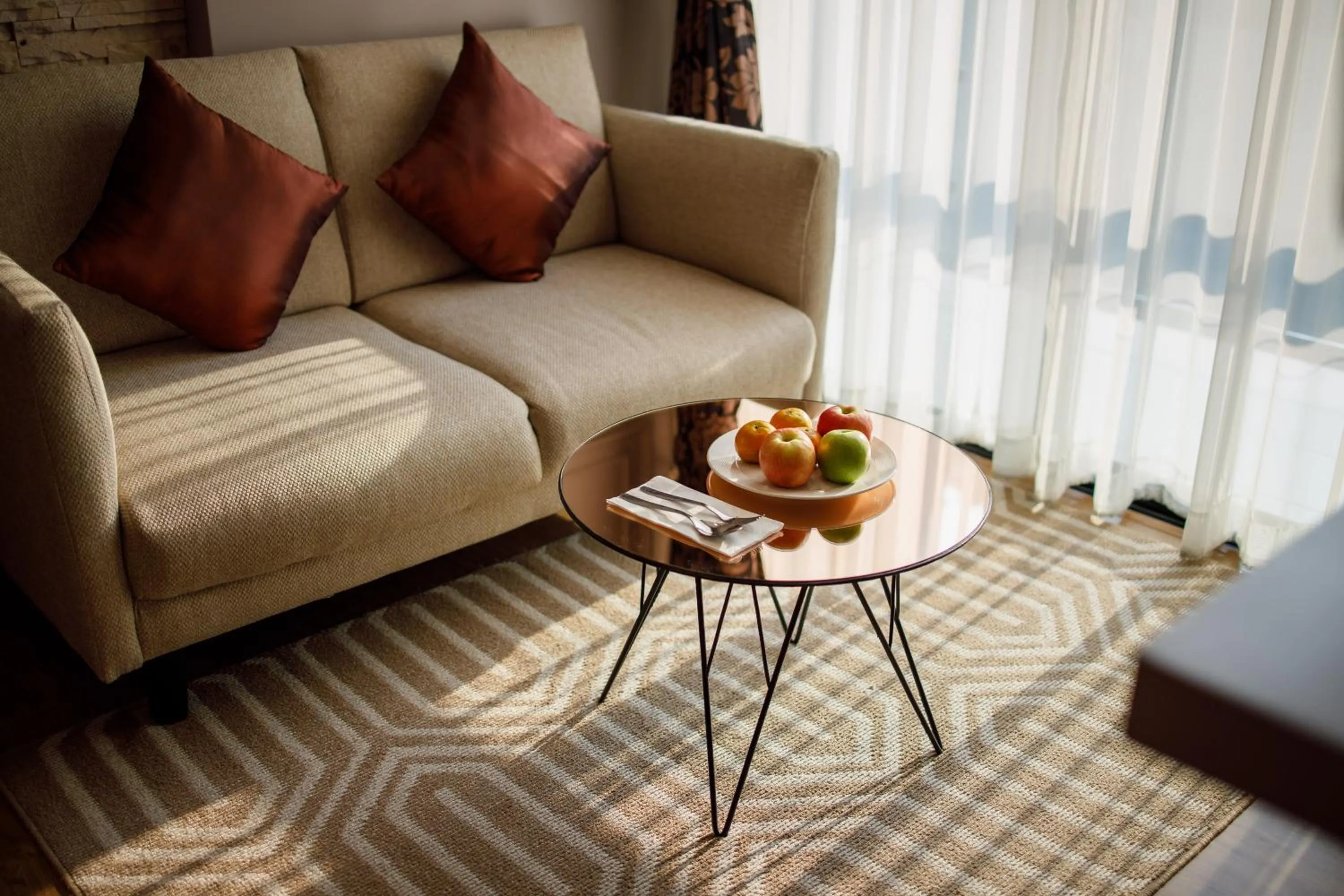 Living room in Parc Borough City Resort