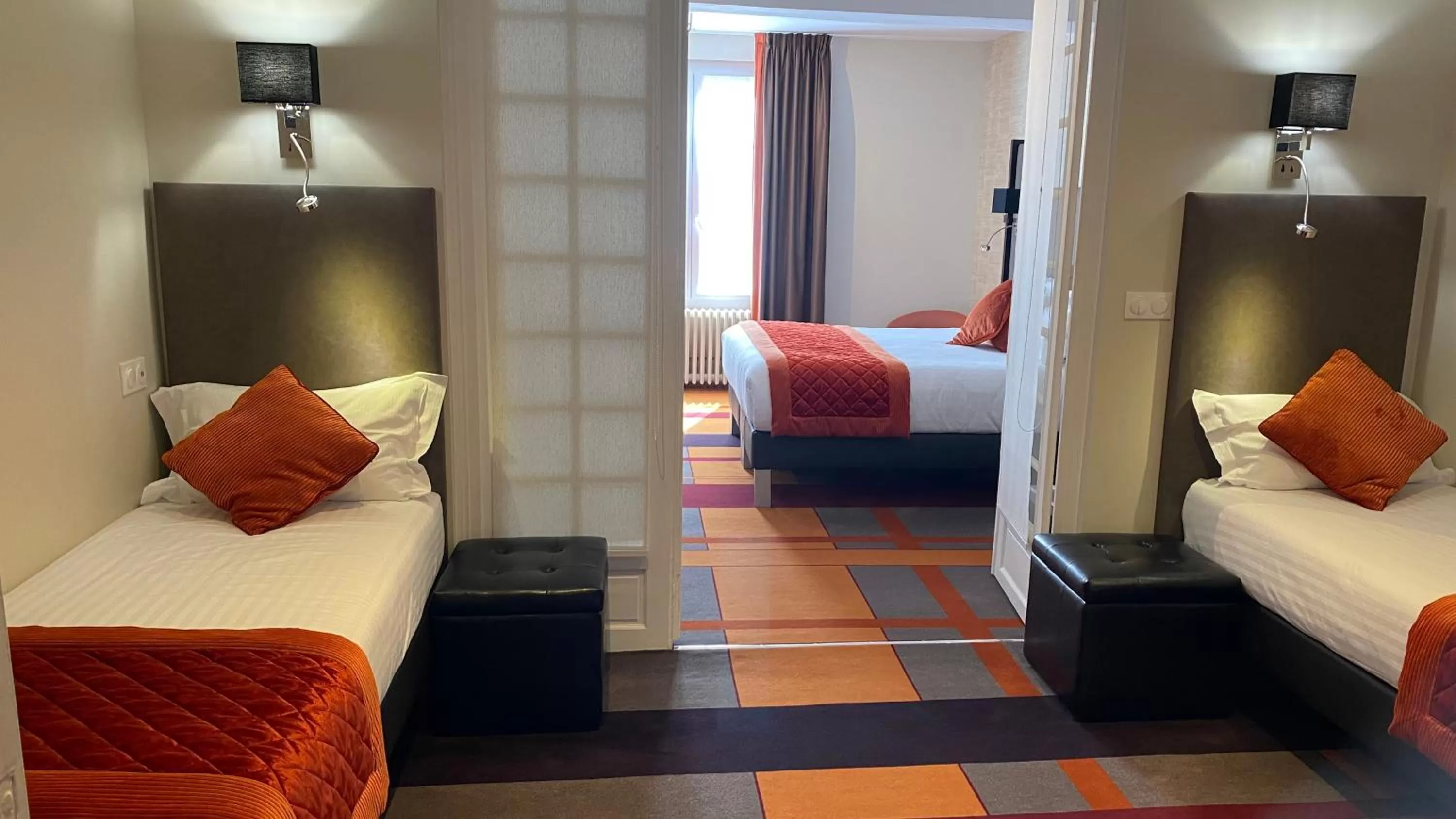 Bedroom, Bed in Hotel Bellevue