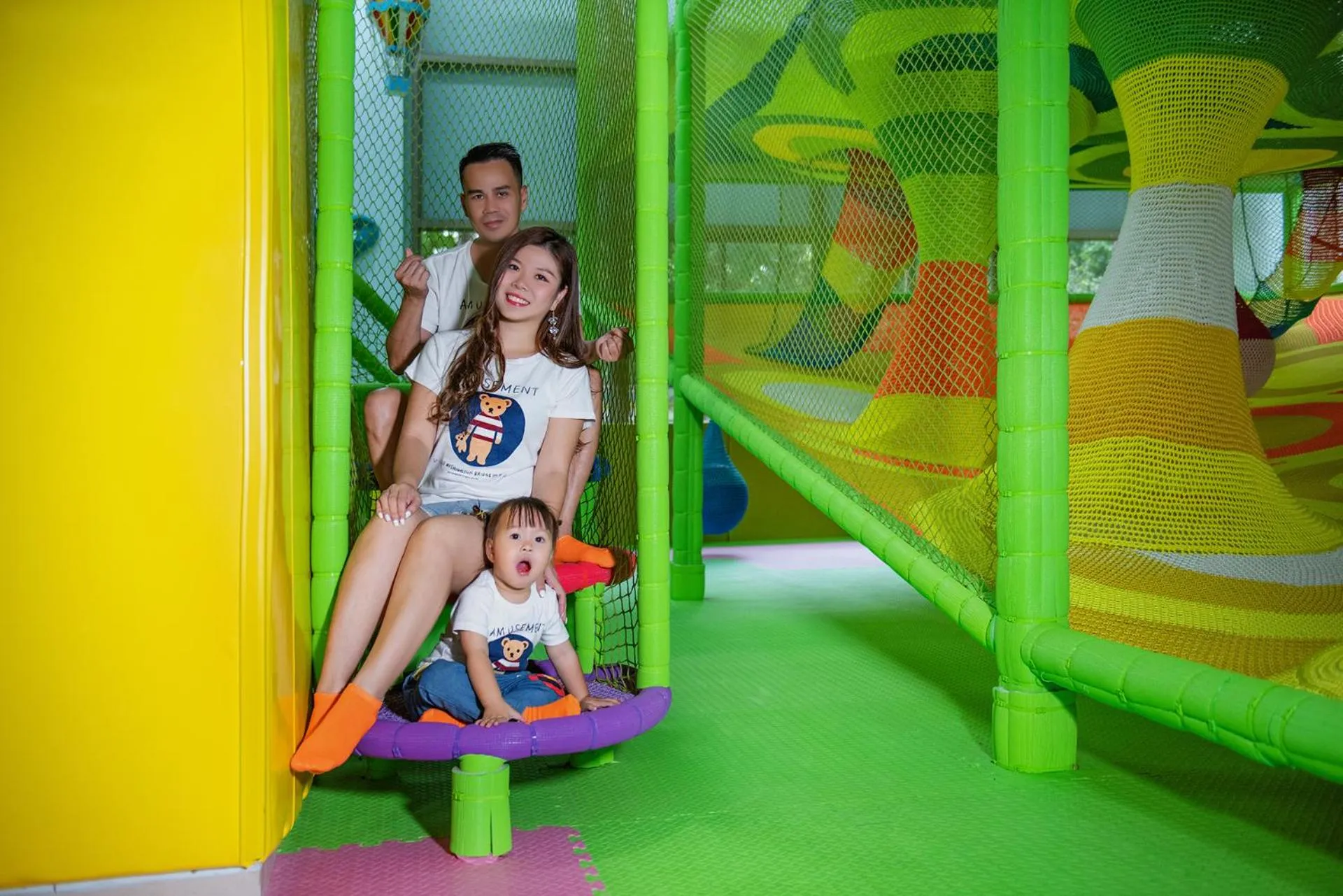 Children play ground in Mission Hills Hotel Resorts Dongguan