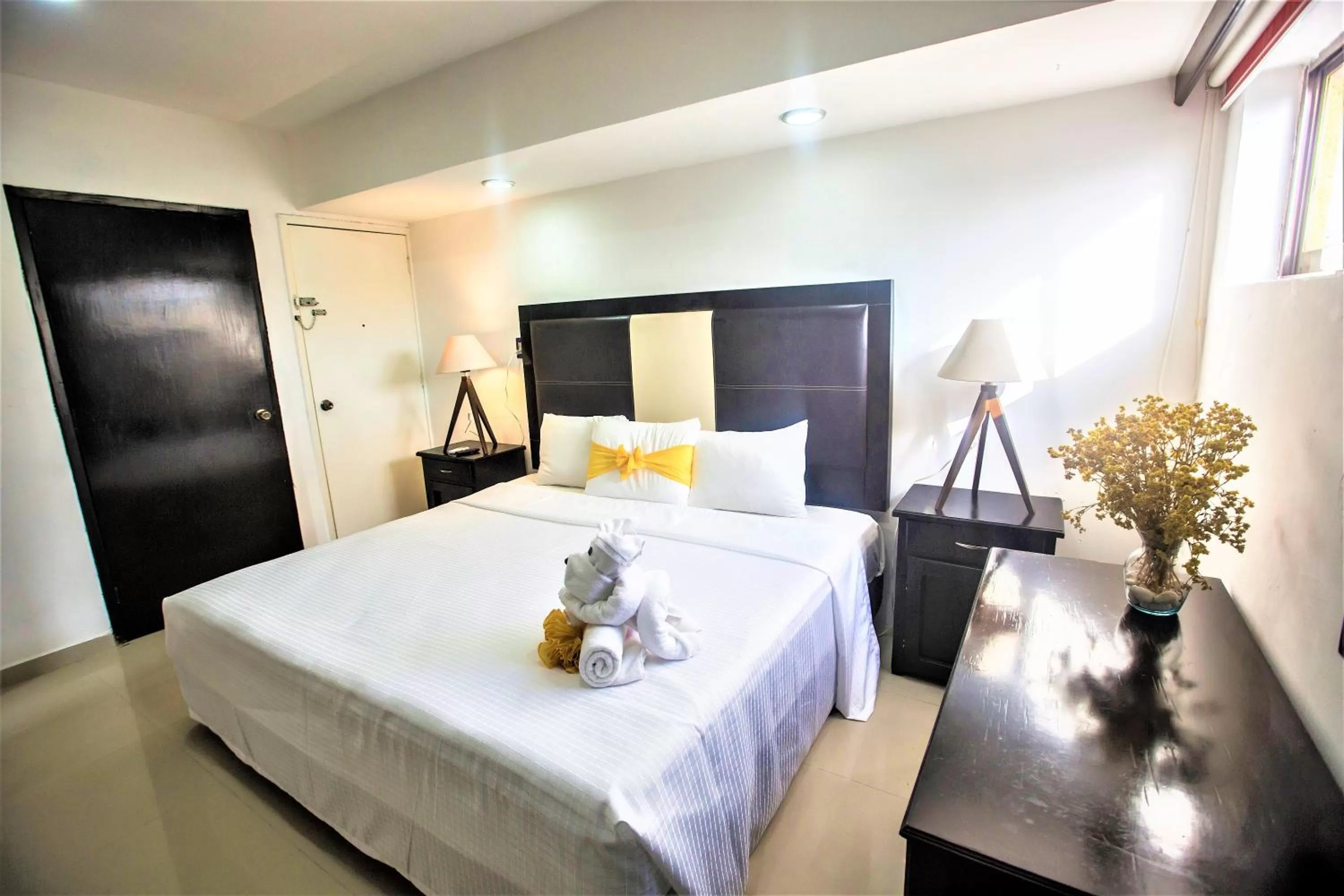 Decorative detail, Bed in Hotel Plaza Mirador