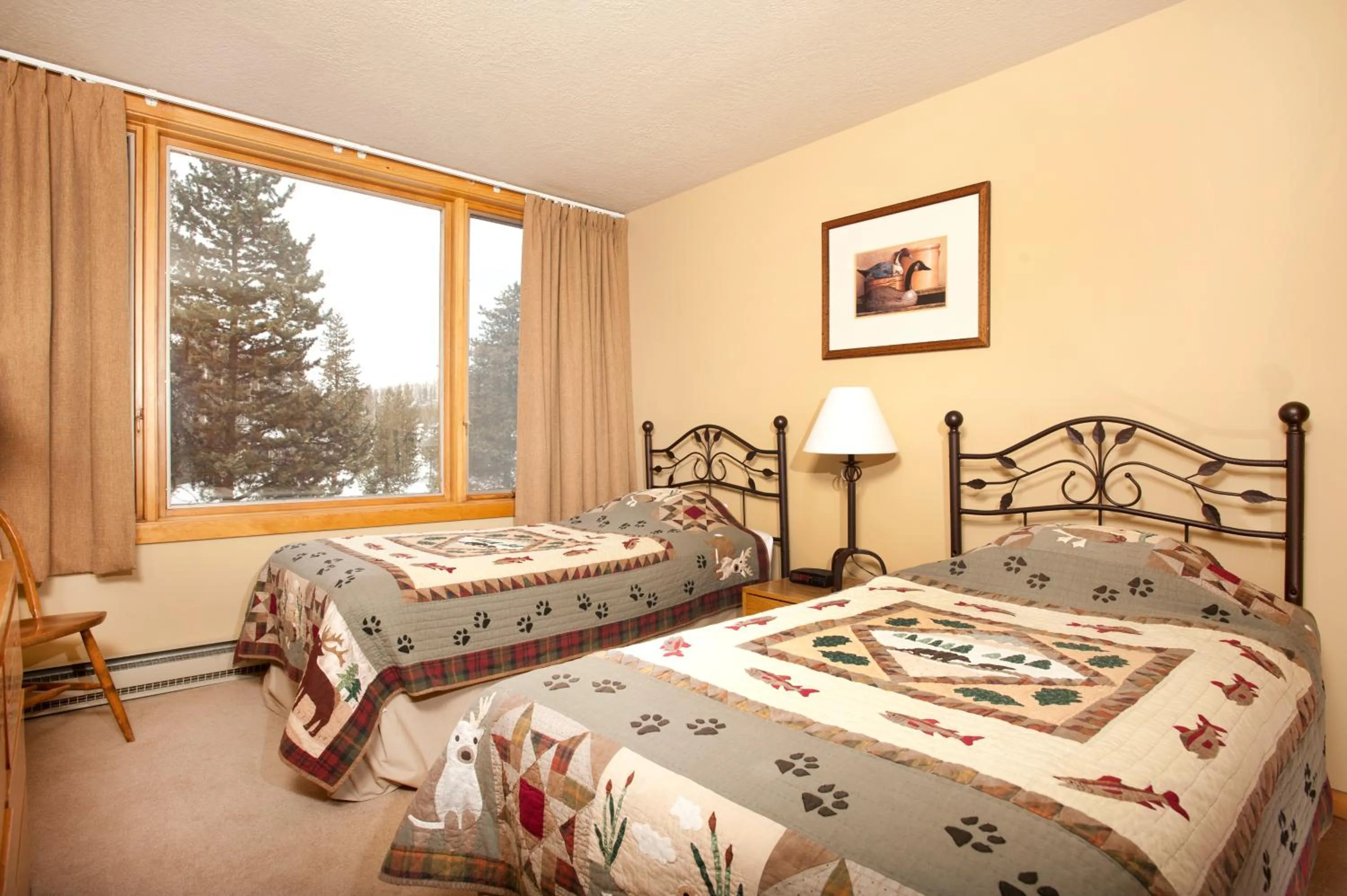 Bed in Evergreen Condominiums by Keystone Resort
