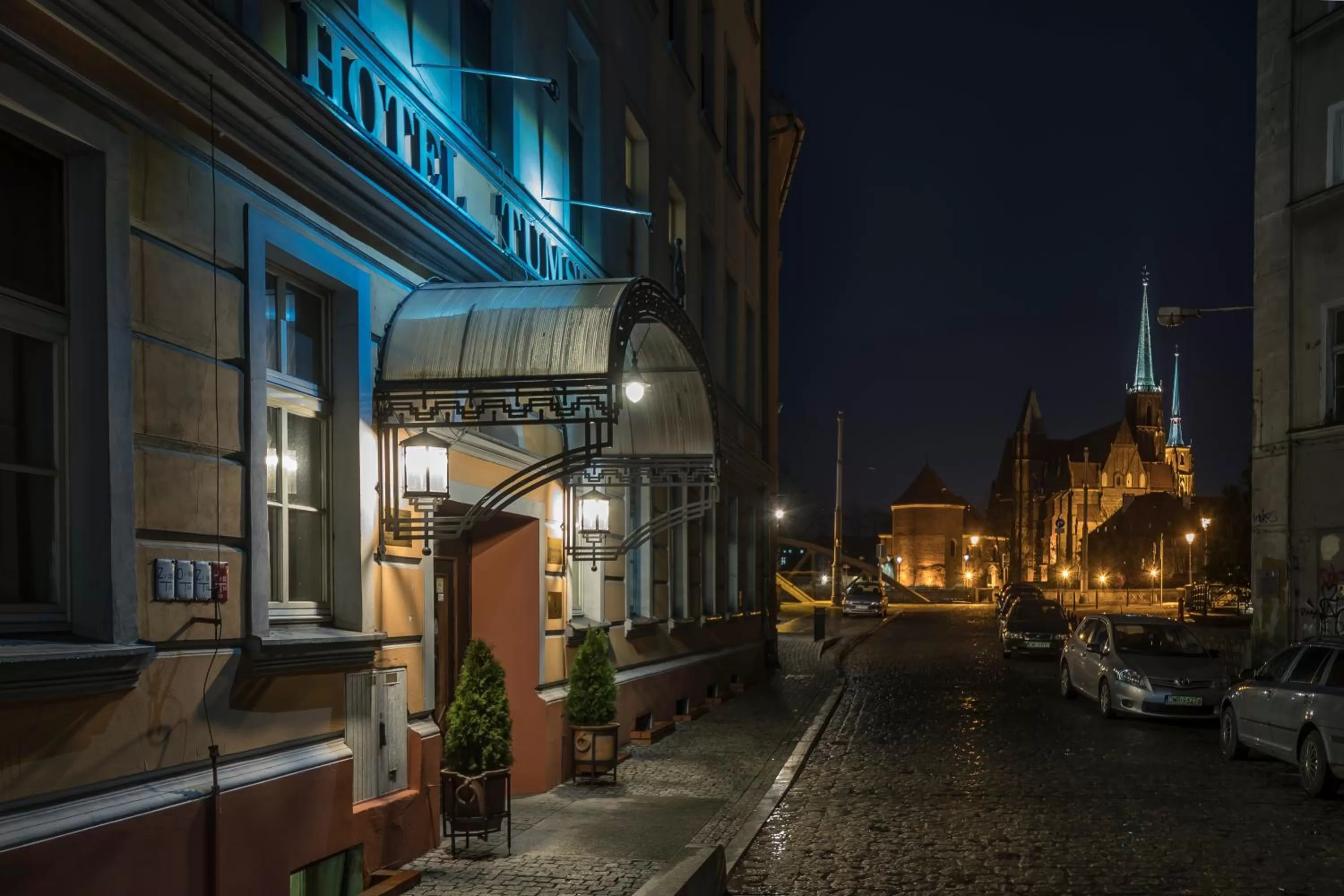 Property building in Great Polonia Wrocław Tumski