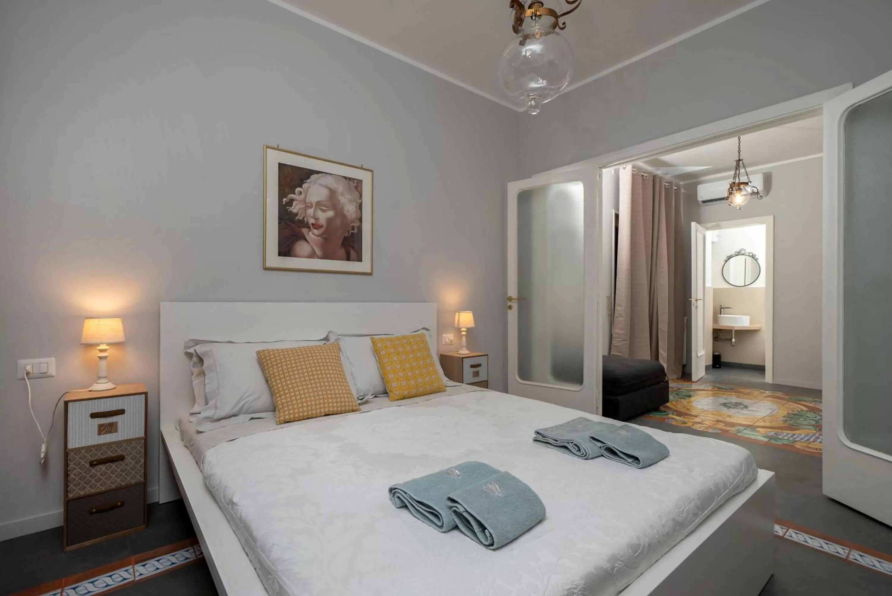 Bedroom in Giordani 23 B&B