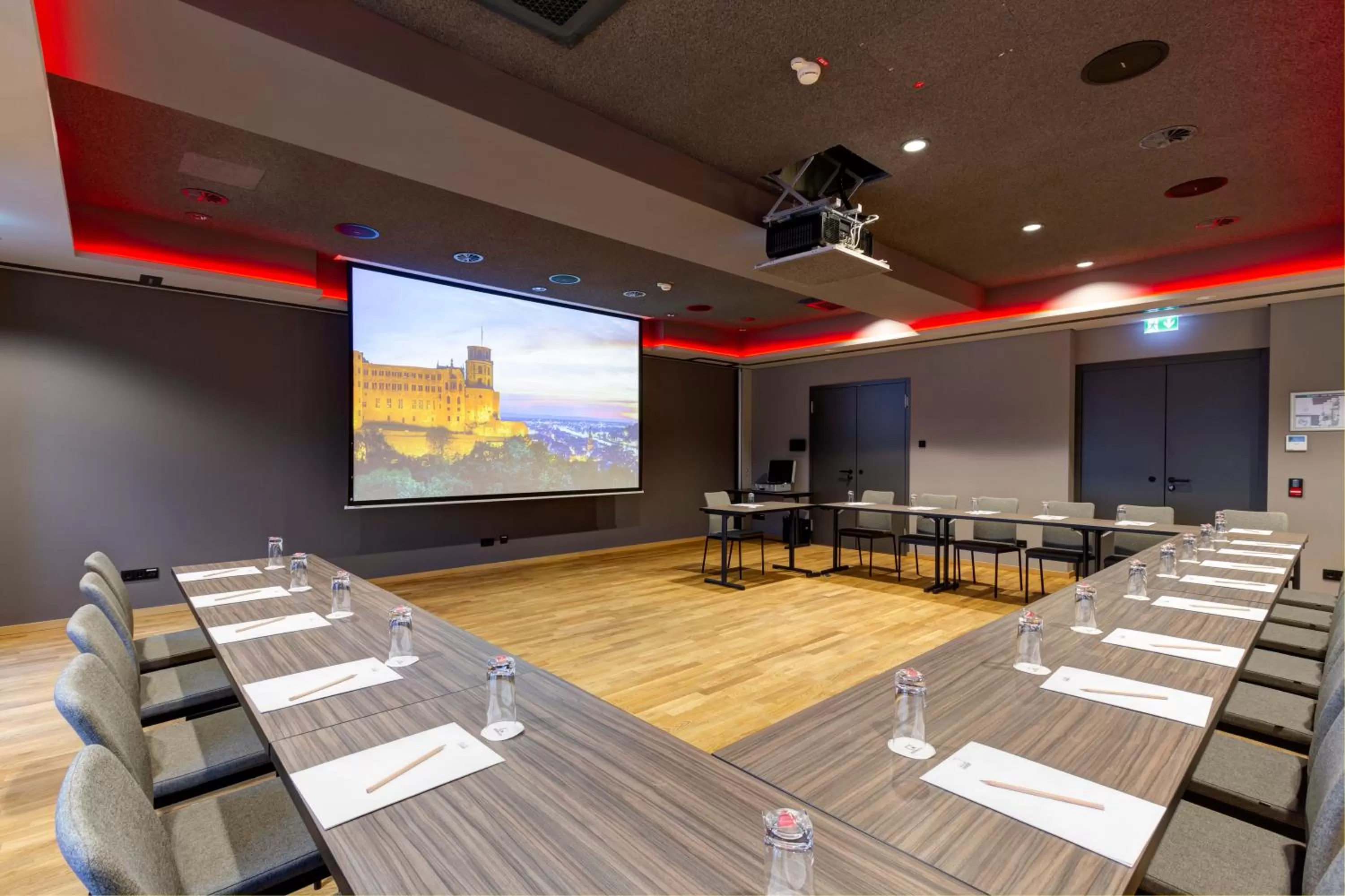 Meeting/conference room in Qube Hotel Bahnstadt