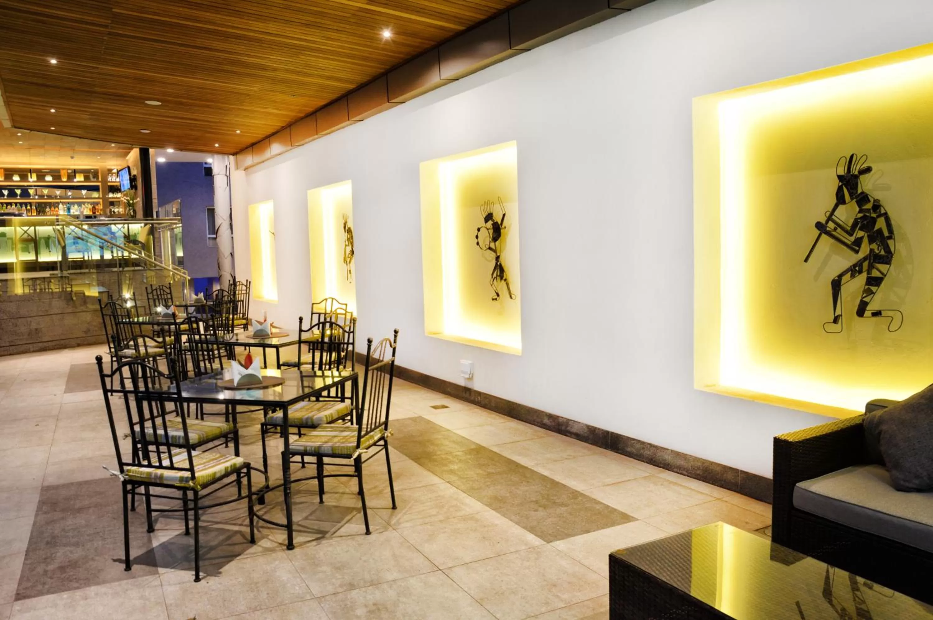 Lounge or bar in The Zehneria Hotel