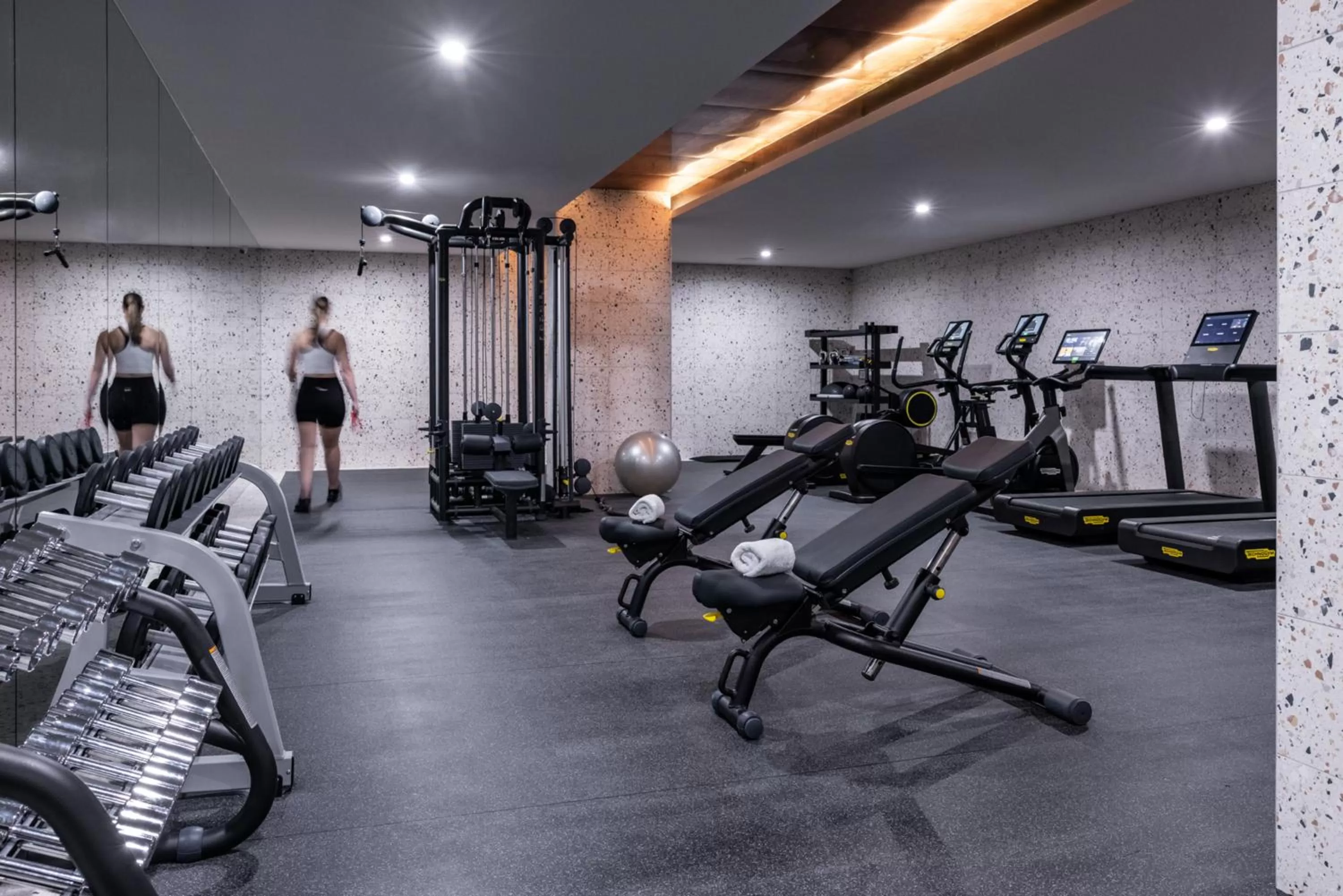 Fitness centre/facilities in InterContinental Sorrento Mornington Peninsula by IHG