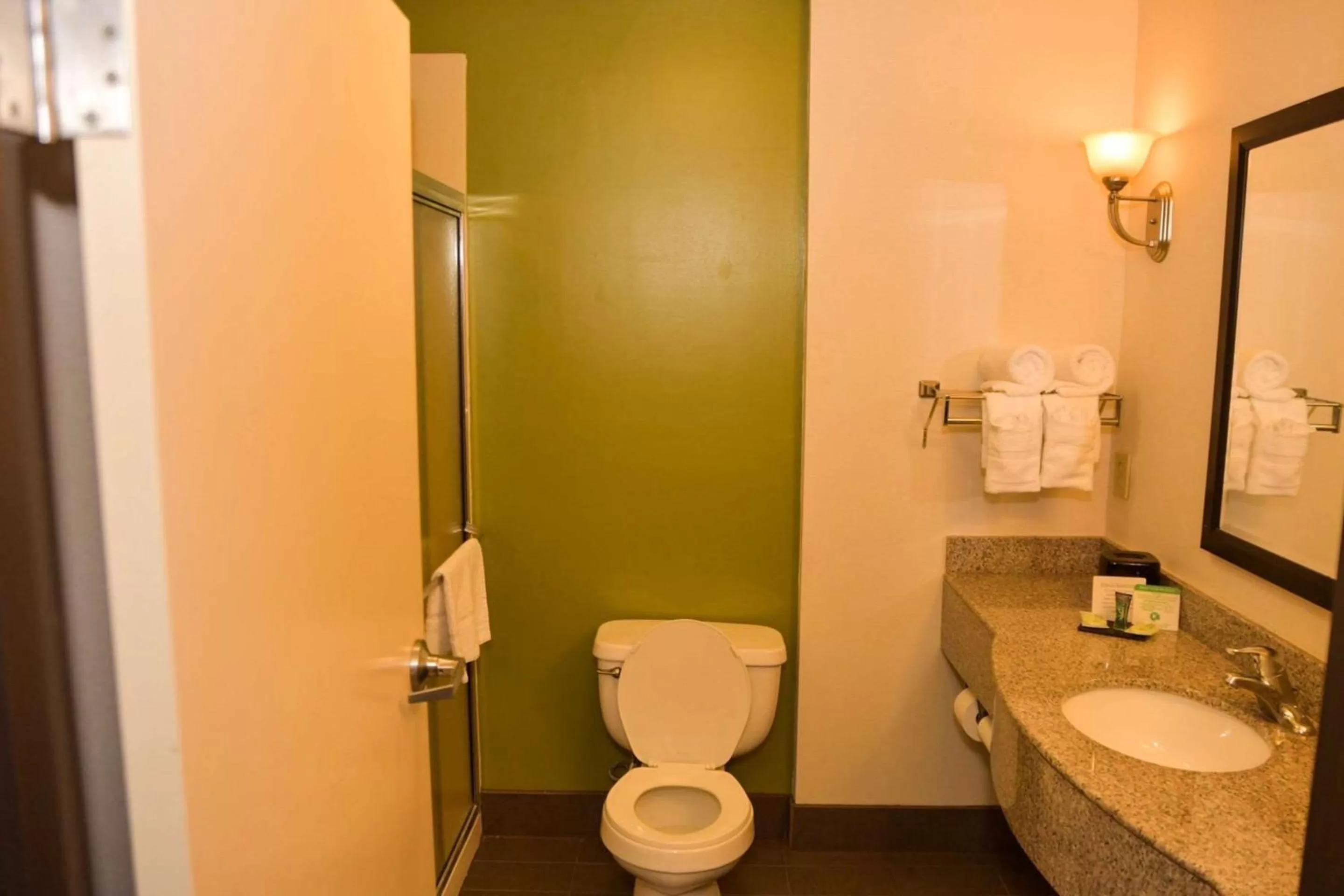 Bathroom in Sleep Inn & Suites Laurel near Fort Meade