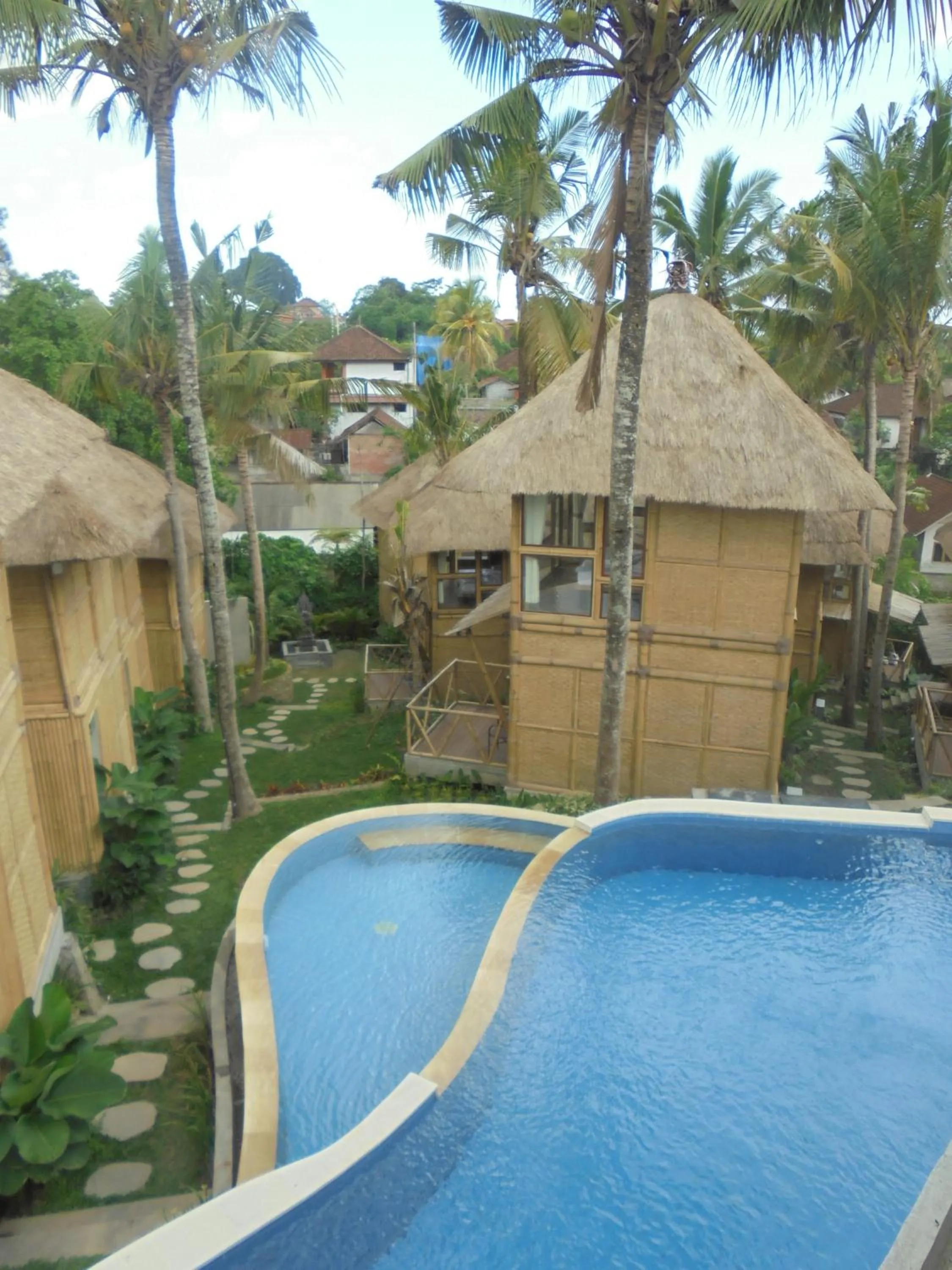 Swimming pool in Biyukukung Suite & Spa