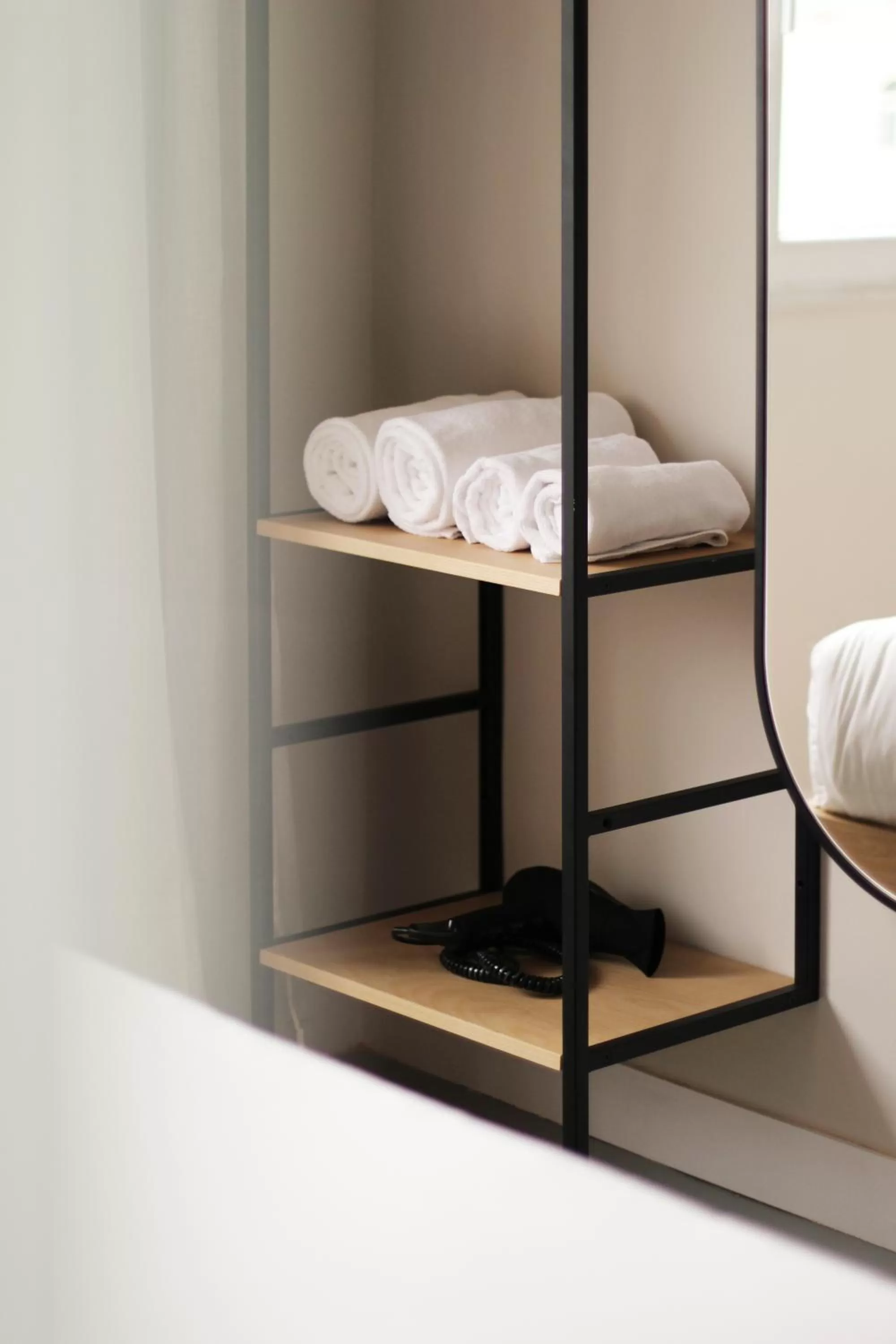 Decorative detail, Bed in Numa Madrid Script