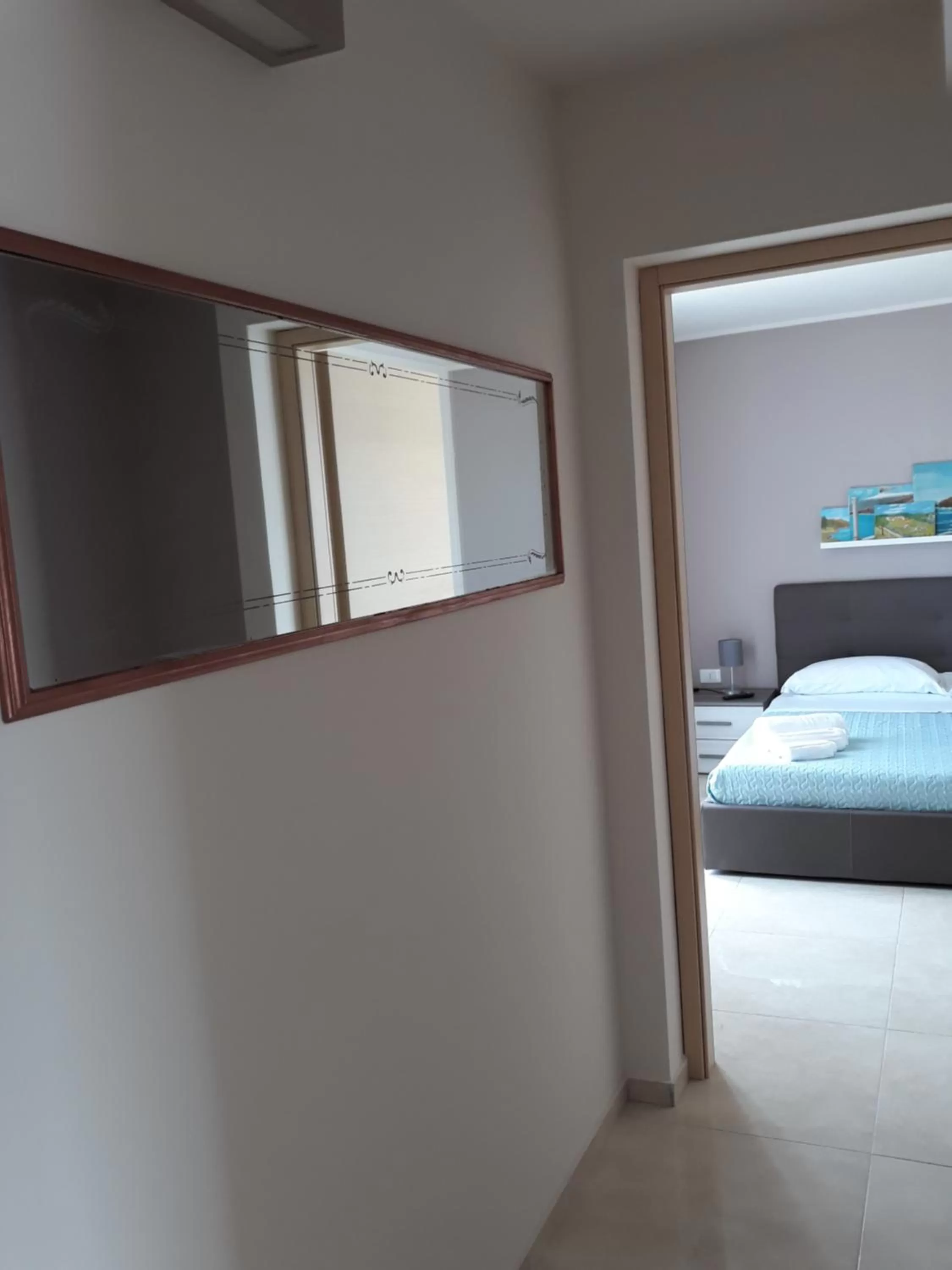 Communal lounge/ TV room, Bed in Antares