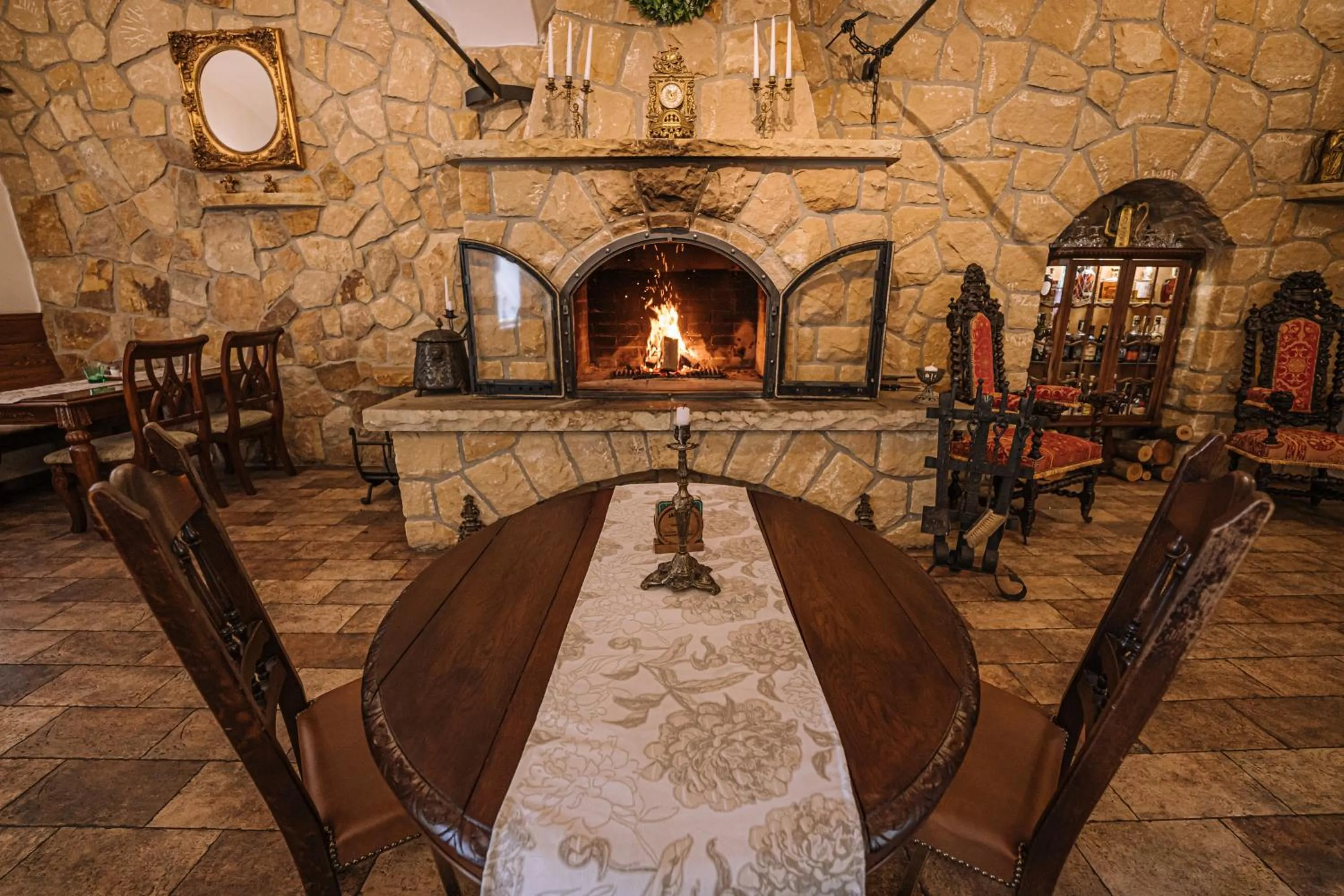 Restaurant/places to eat in Hotel Svatojánský Dvůr