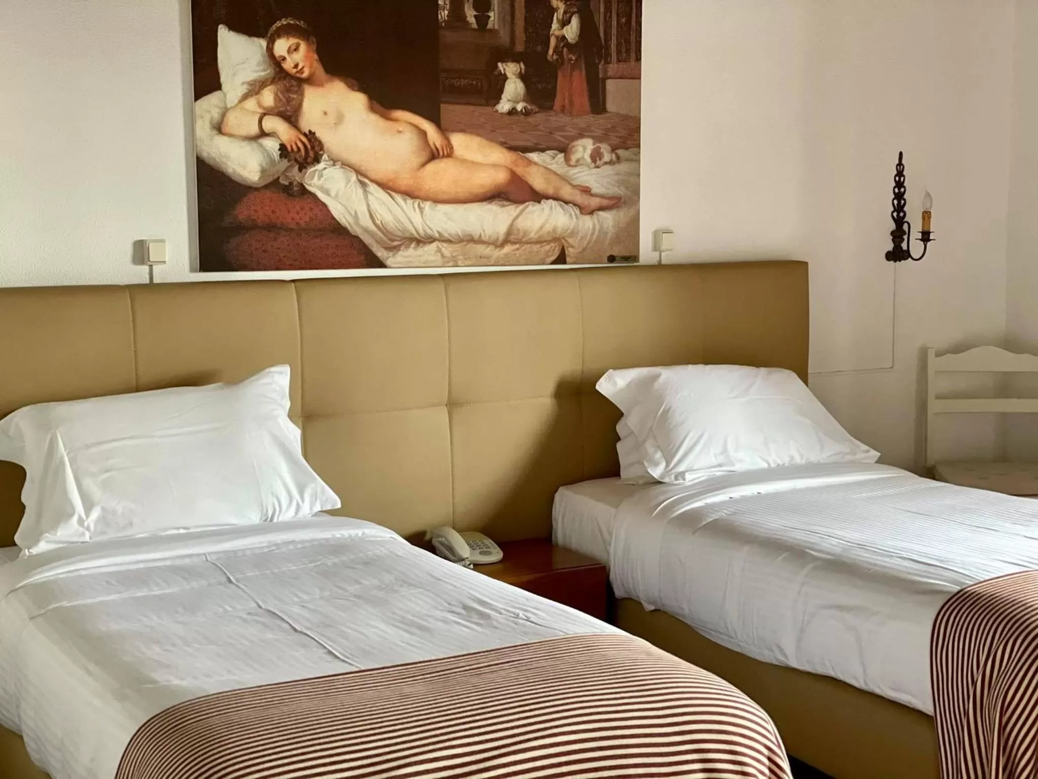 Bed in Hotel Rural A Coutada - Peniche