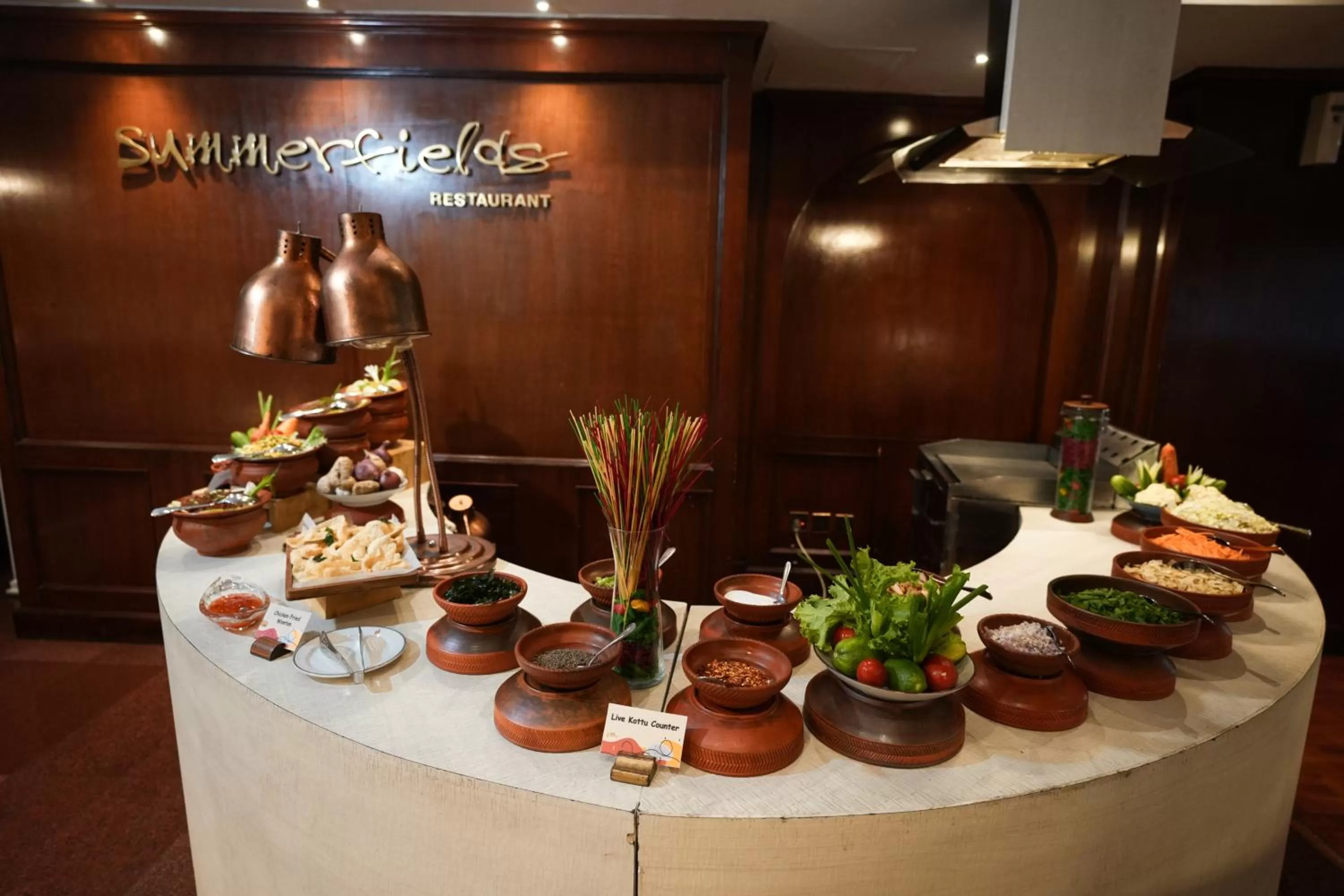 Buffet breakfast in Hotel Sarina