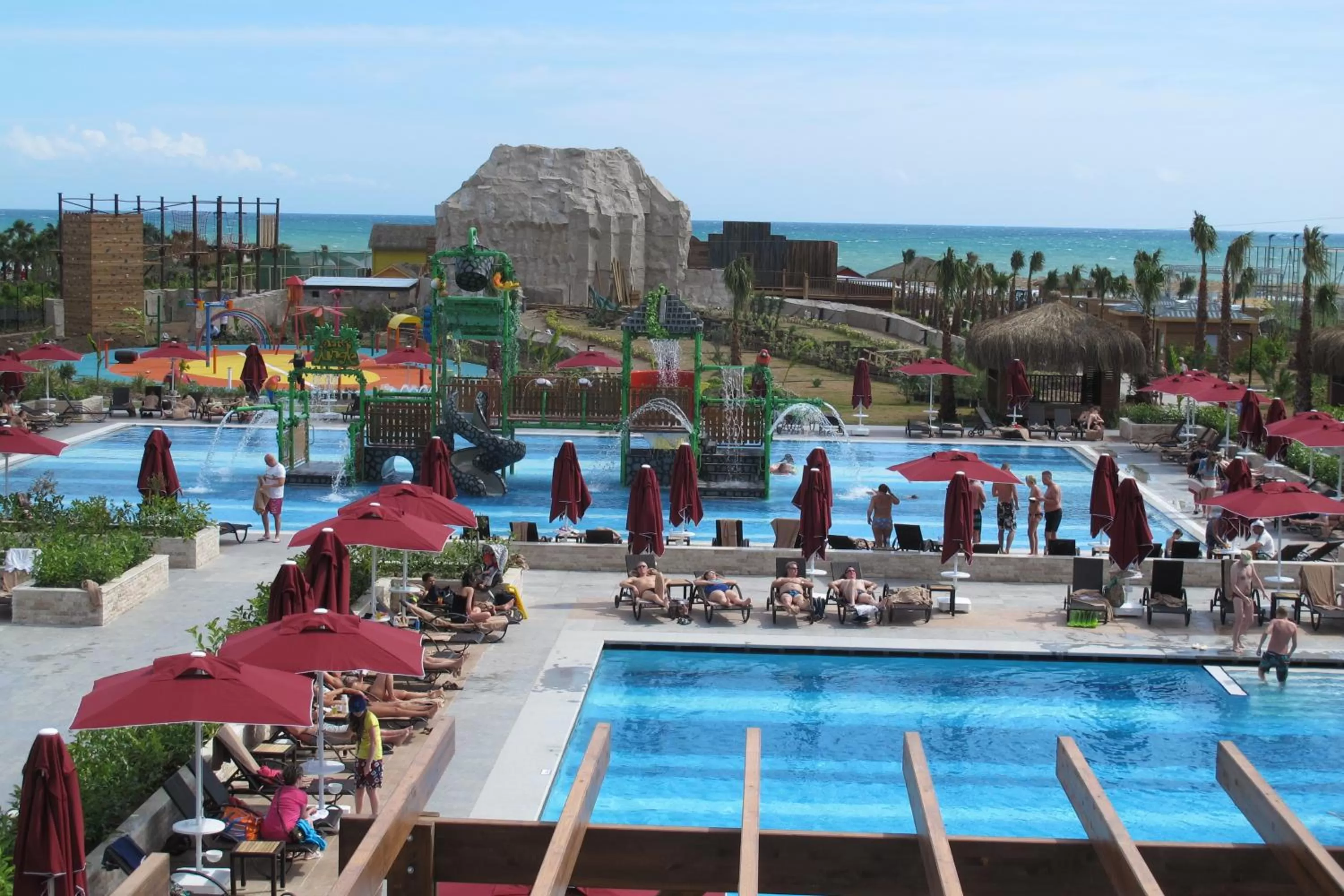 Aqua park in Aska Lara Resort & Spa Hotel
