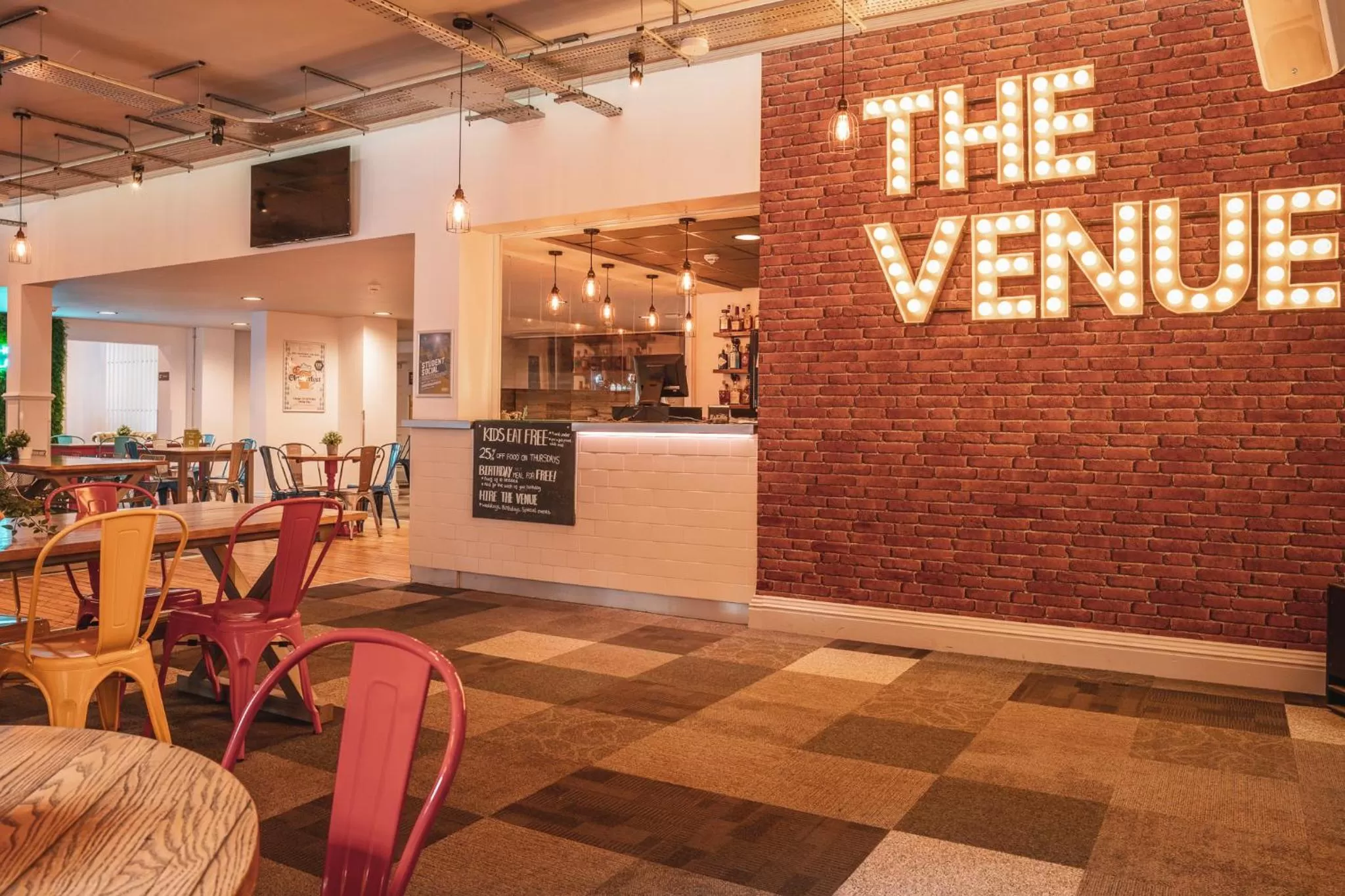 Restaurant/places to eat in The Venue Serviced Apartments